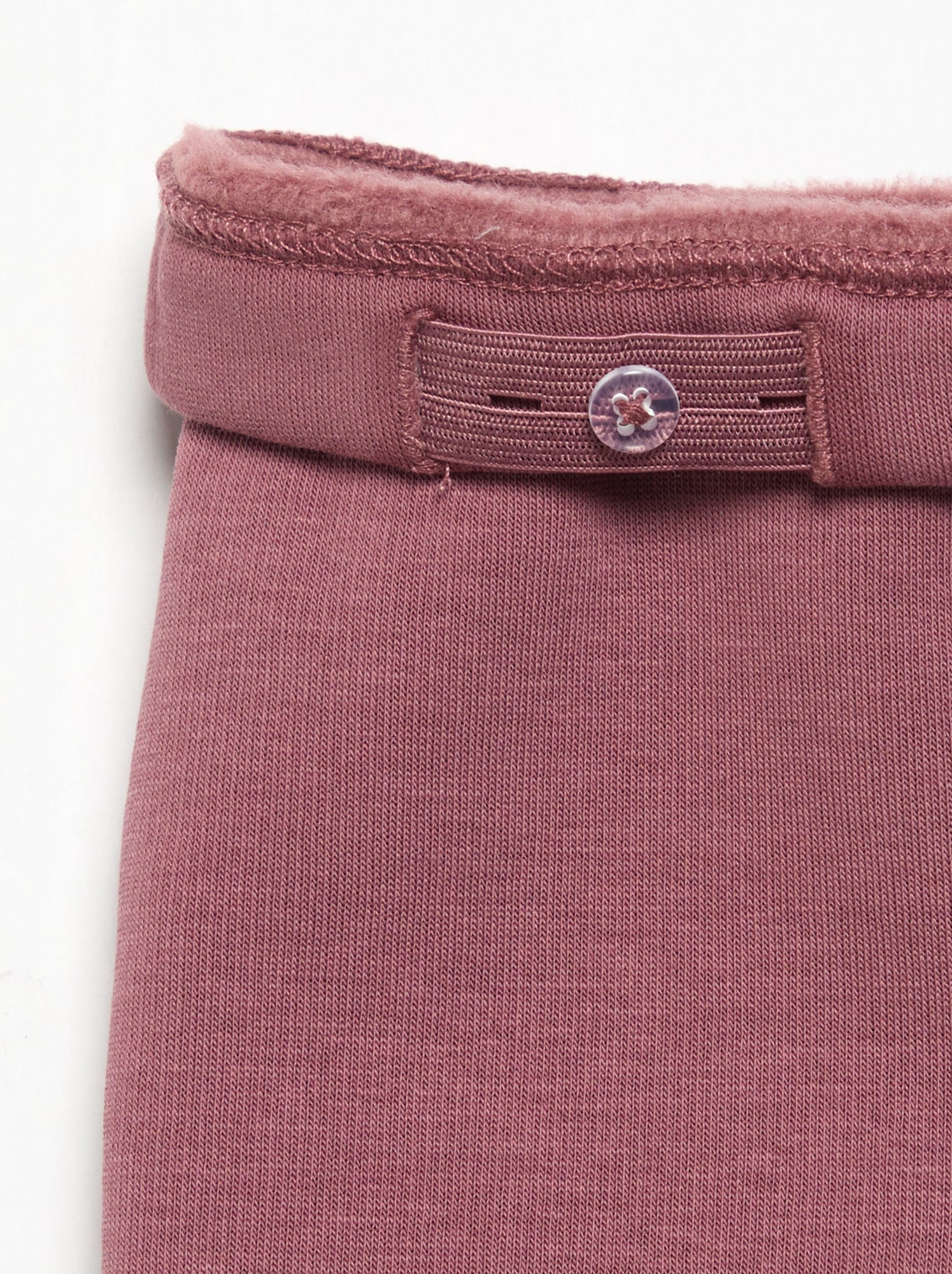 Legging en molleton - Rose (GDA91_4)