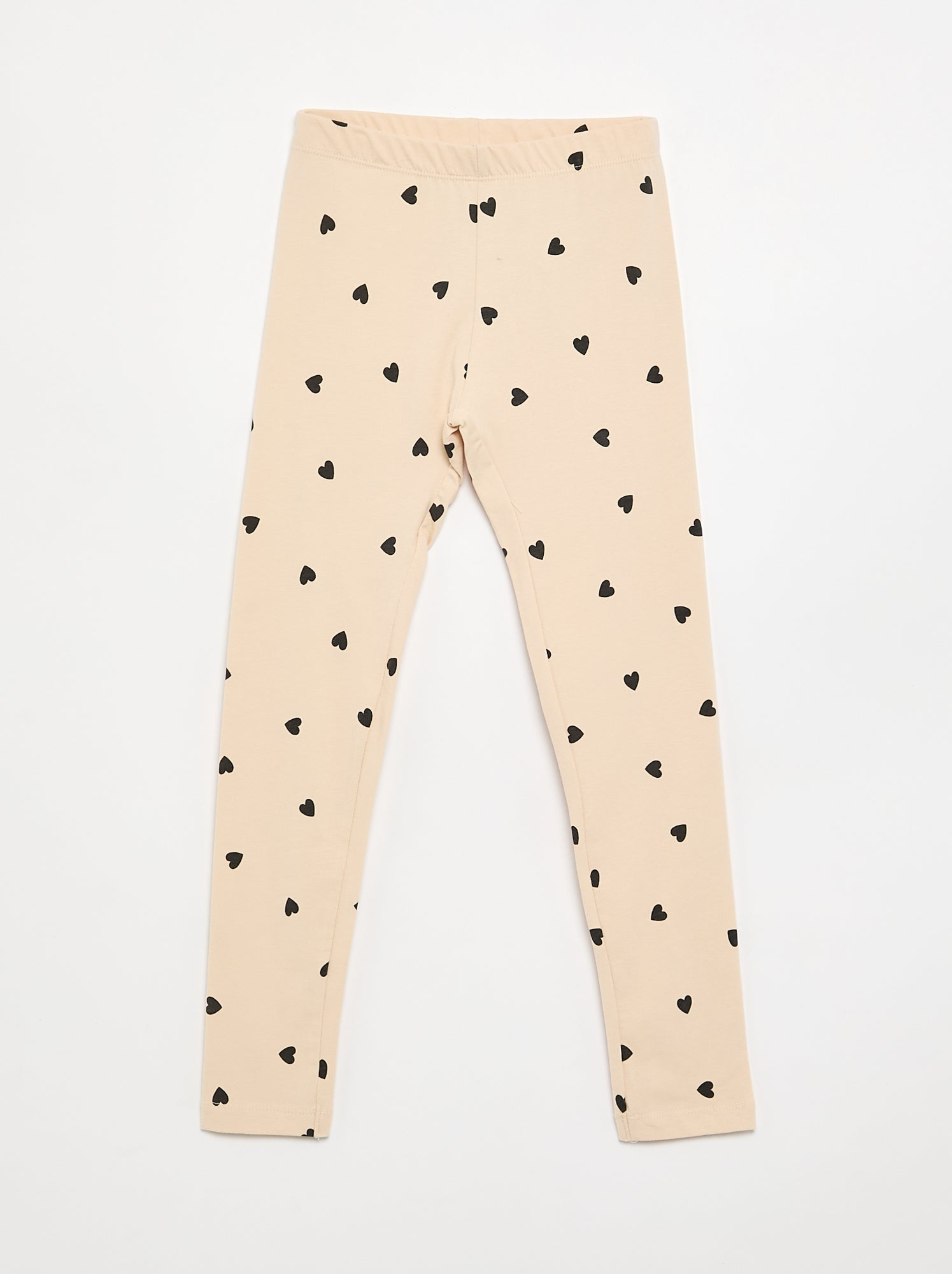 Legging long en jersey - Beige
