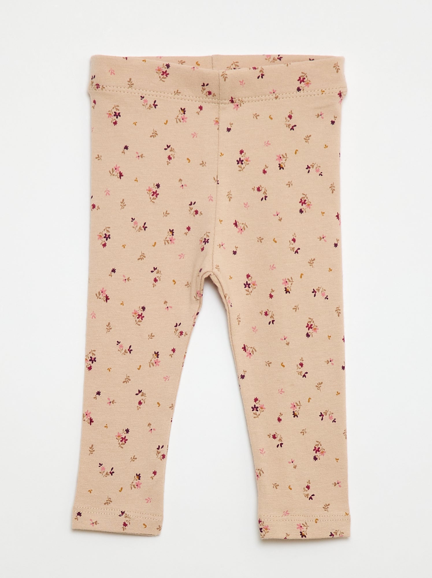 Legging long imprimé - Beige (EVM40_4)