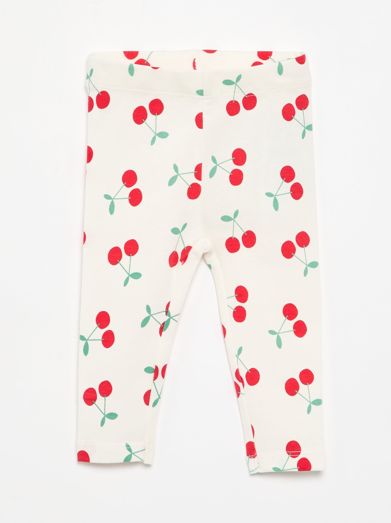 Legging long imprimé - Blanc (EVM40_16)