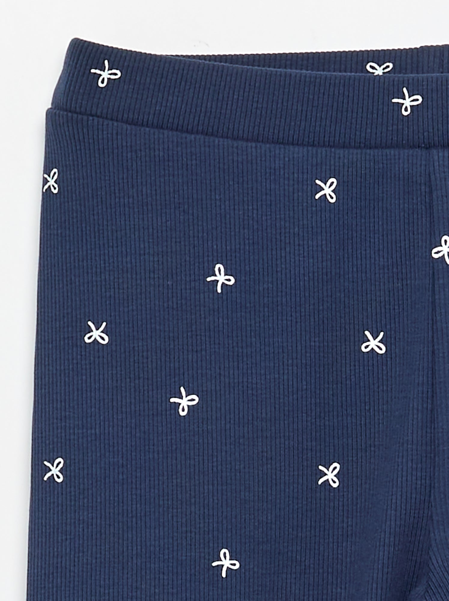 Legging long imprimé - Bleu