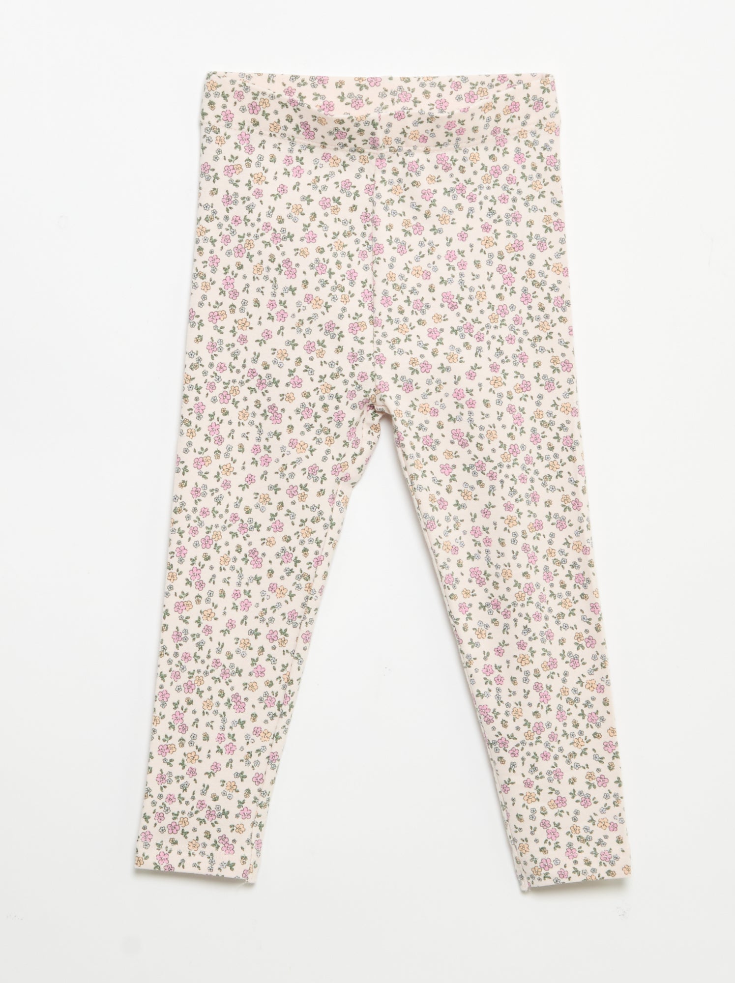 Legging long imprimé - Rose