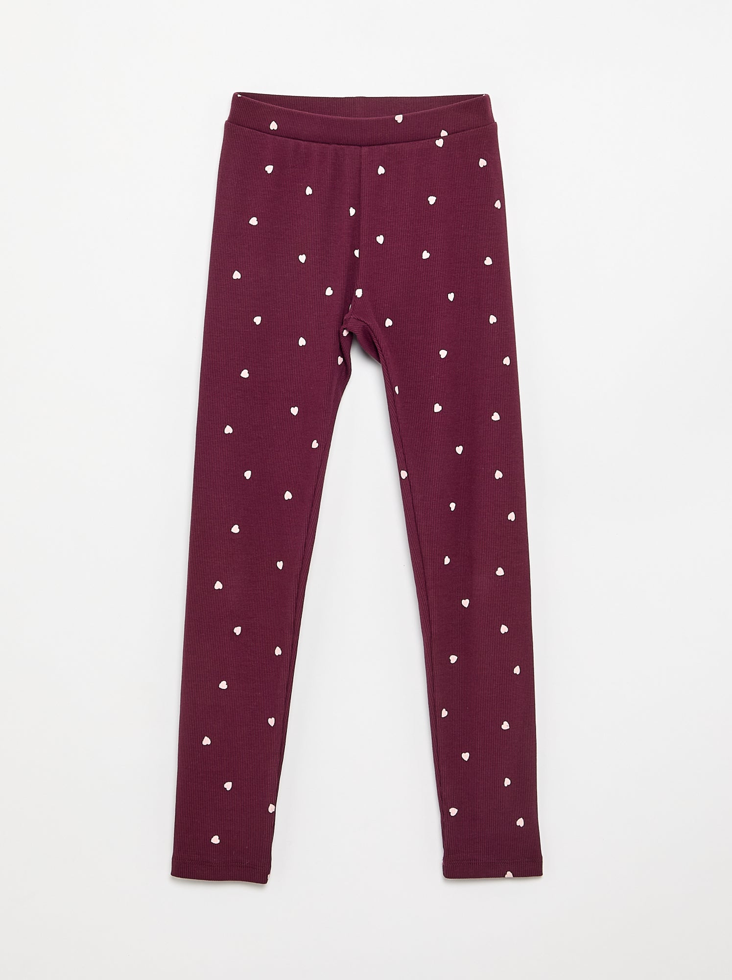 Legging long imprimé - Violet