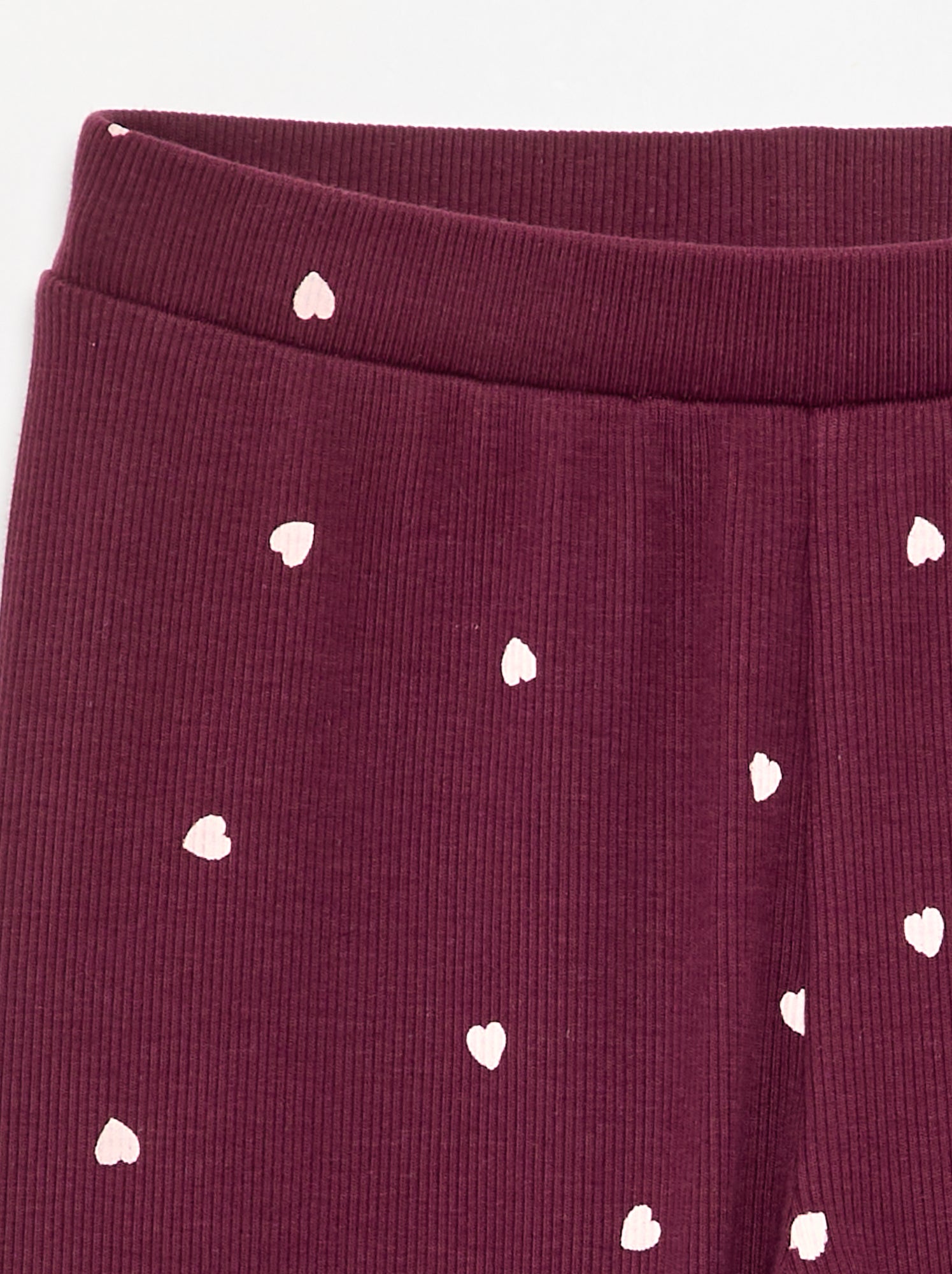 Legging long imprimé - Violet