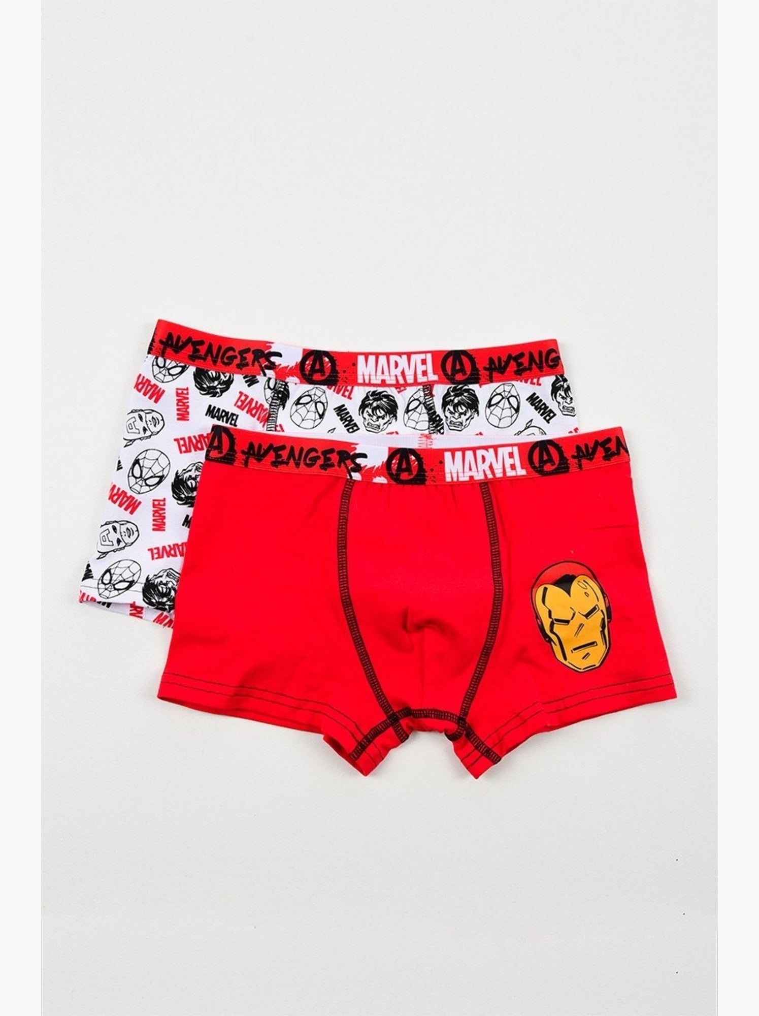Lot 2 boxers avengers| licence officielle - Multicolore