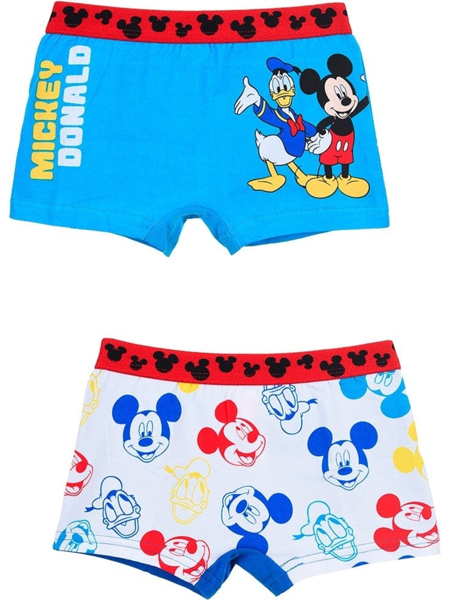 Lot 2 boxers mickey mouse| licence officielle - Multicolore