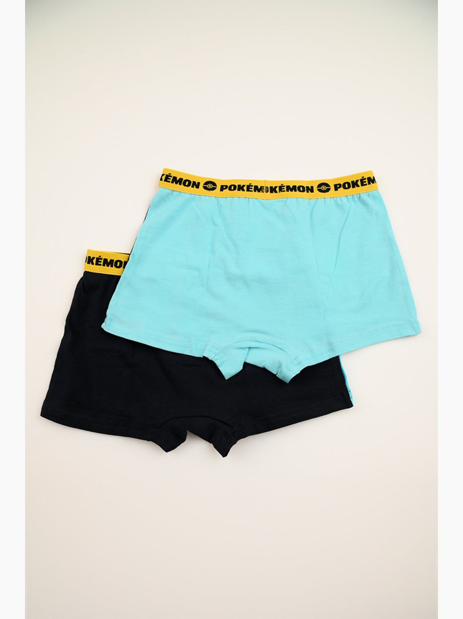 Lot 2 boxers pokémon multicolore| licence officielle - Gris Bleu
