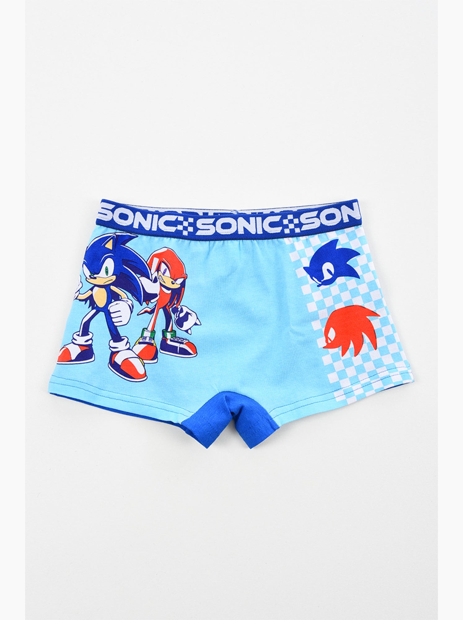 Lot 2 boxers sonic  | licence officielle - Bleu