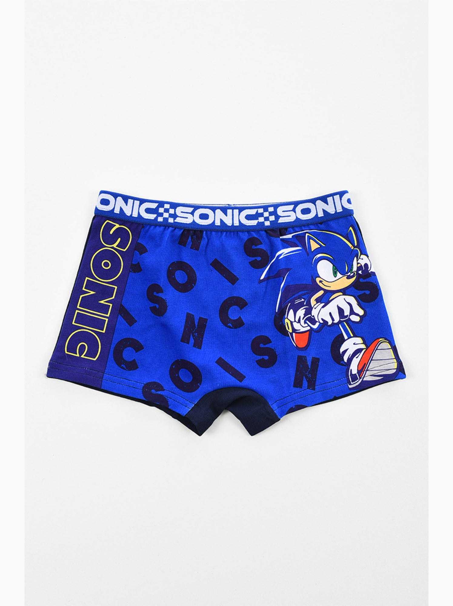 Lot 2 boxers sonic  | licence officielle - Bleu