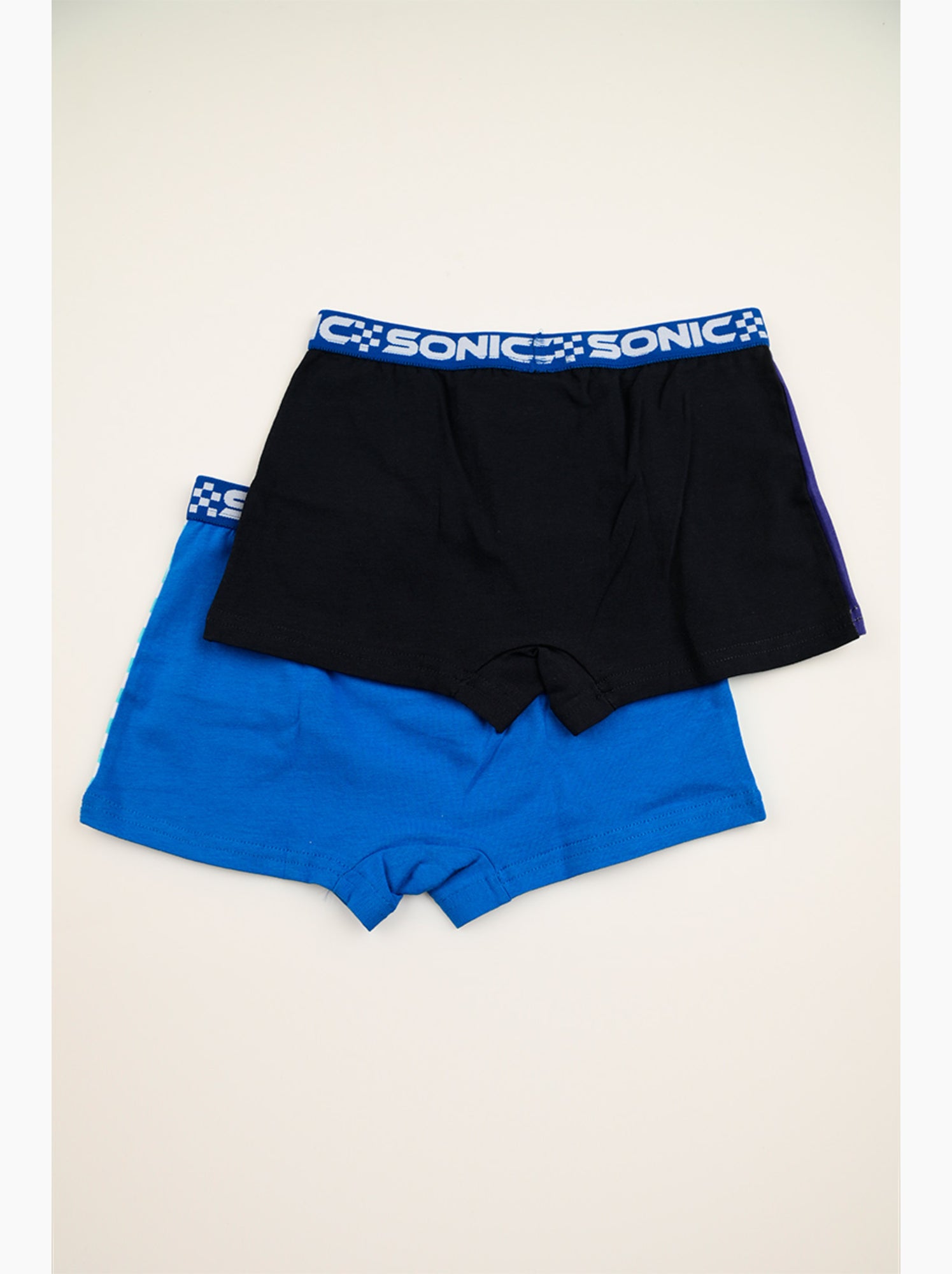 Lot 2 boxers sonic  | licence officielle - Bleu