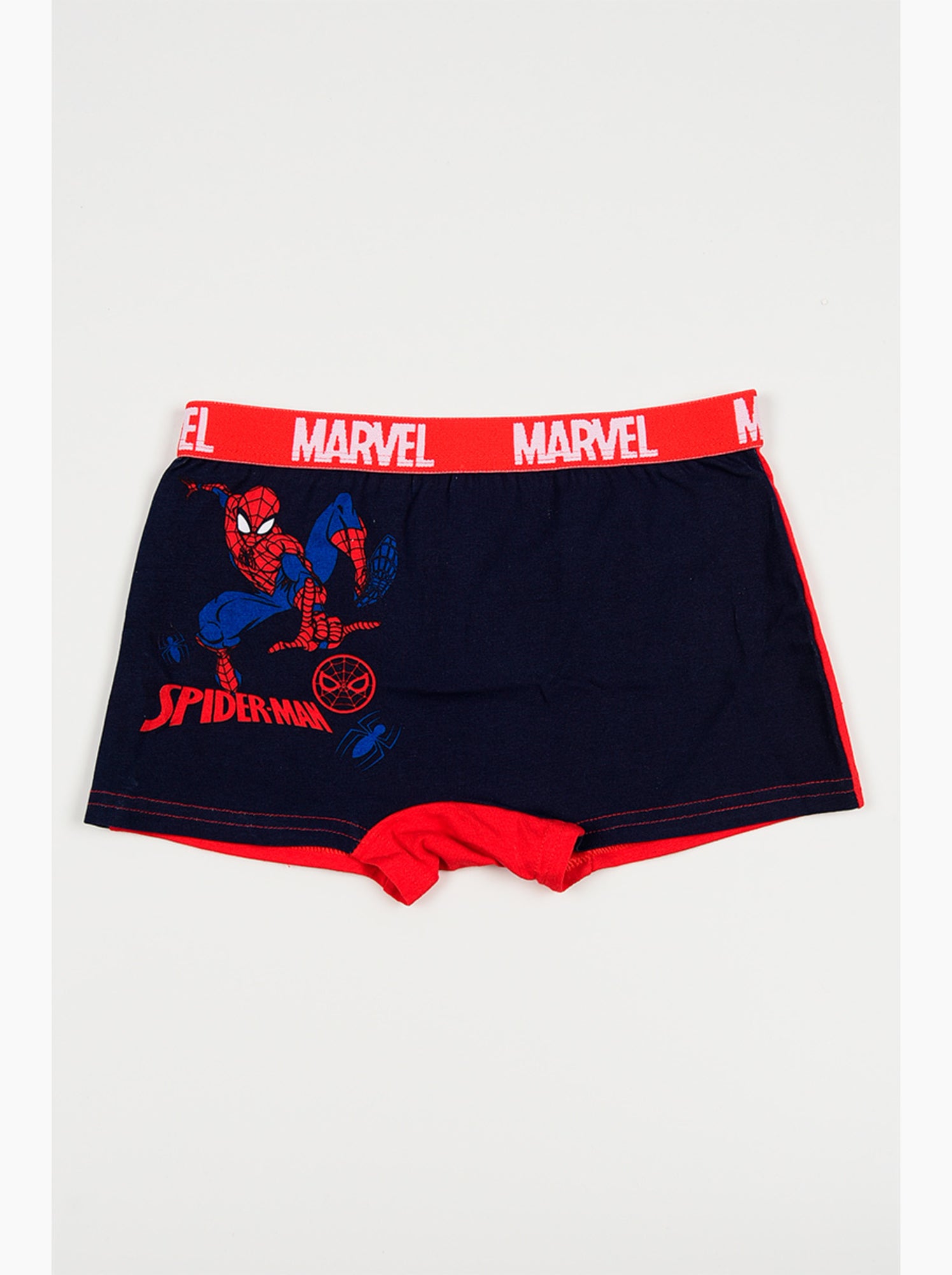 Lot 2 boxers spider-man multicolore| licence officielle - Rouge