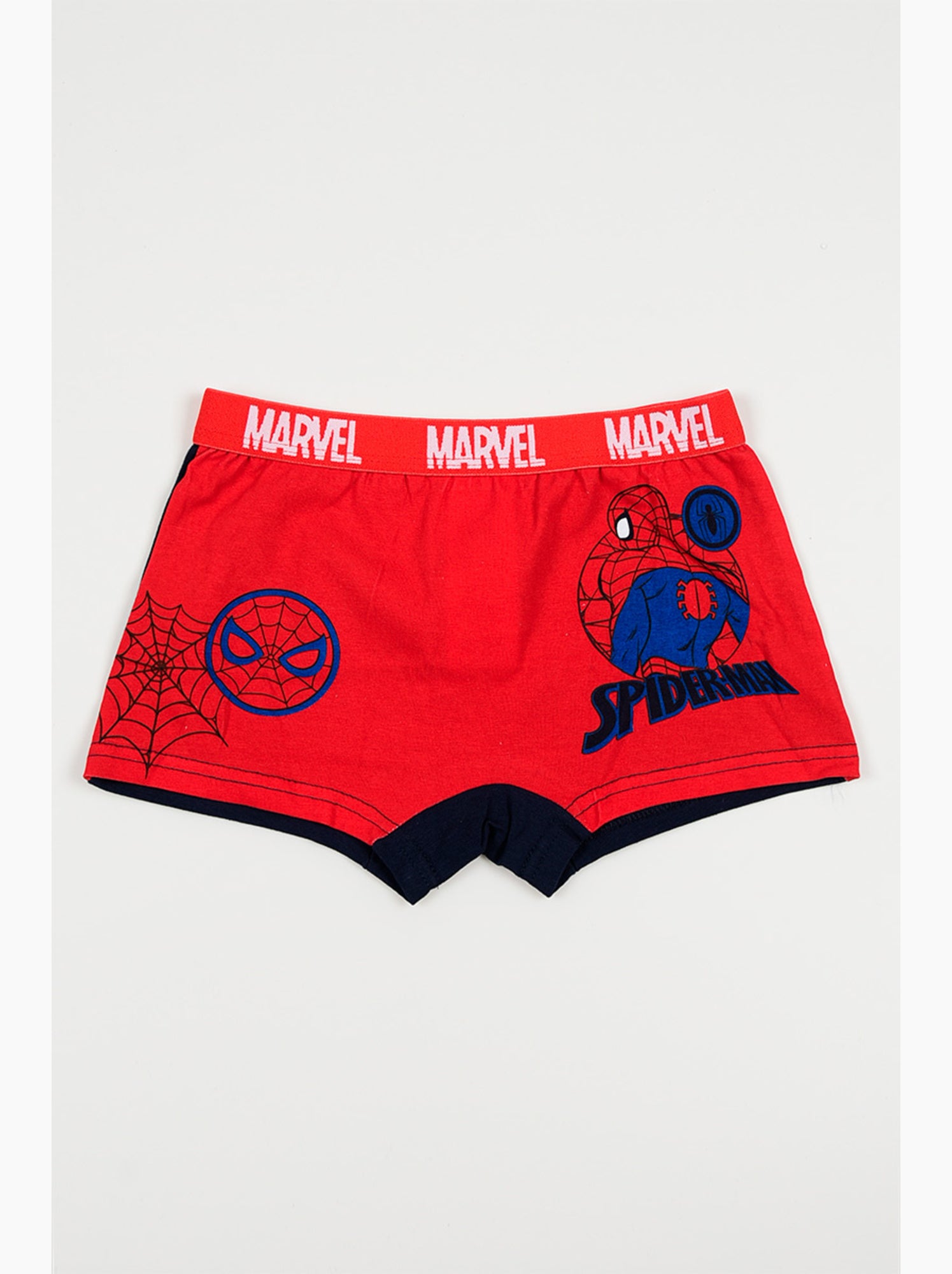 Lot 2 boxers spider-man multicolore| licence officielle - Rouge
