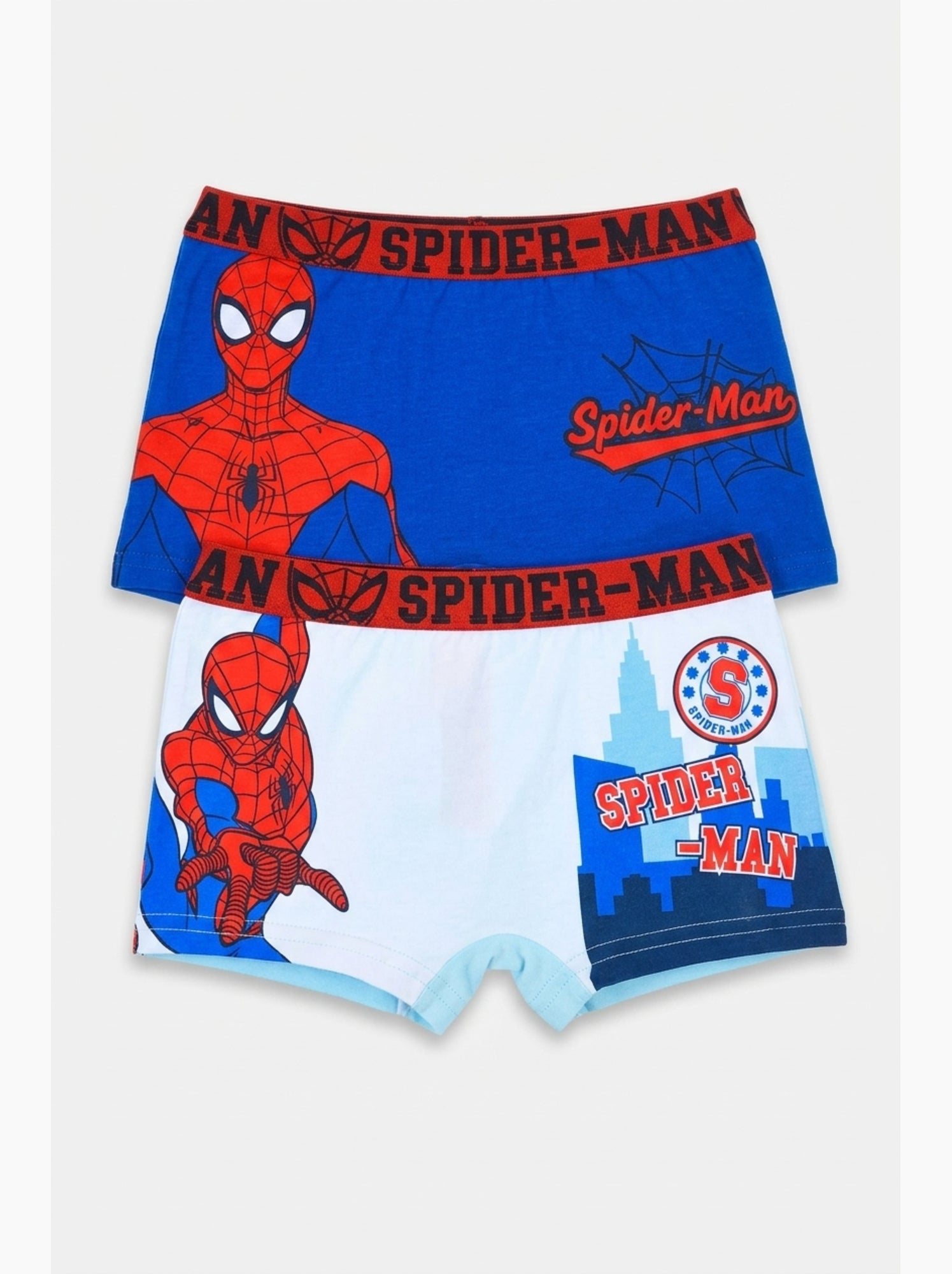Lot 2 boxers spiderman| licence officielle - Multicolore