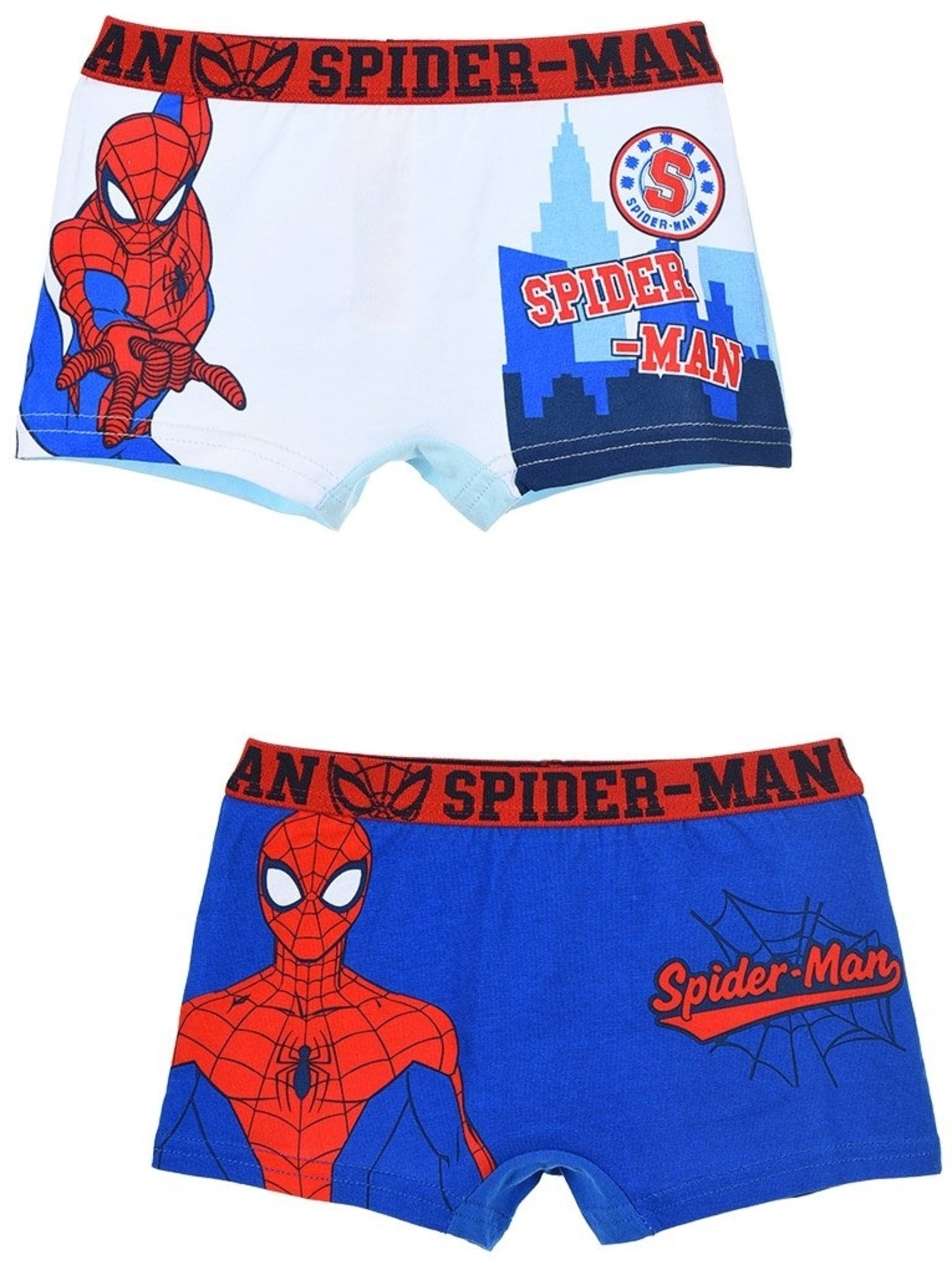 Lot 2 boxers spiderman| licence officielle - Multicolore