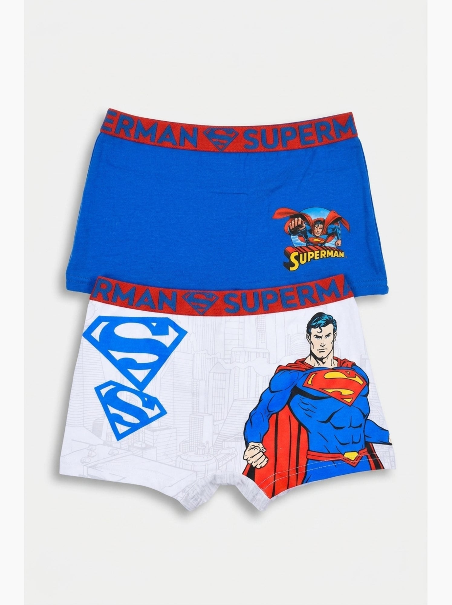 Lot 2 boxers superman| licence officielle - Multicolore
