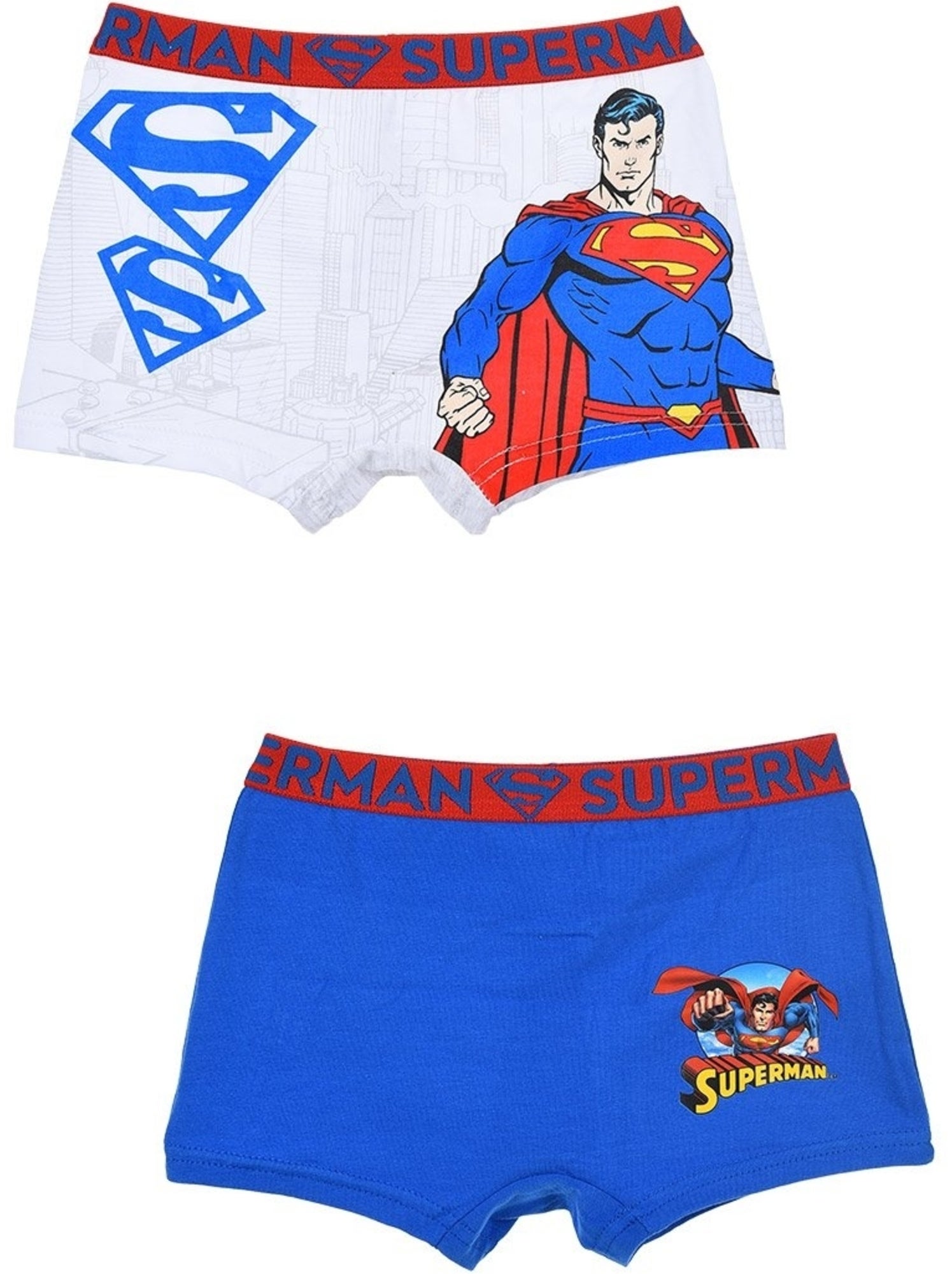 Lot 2 boxers superman| licence officielle - Multicolore