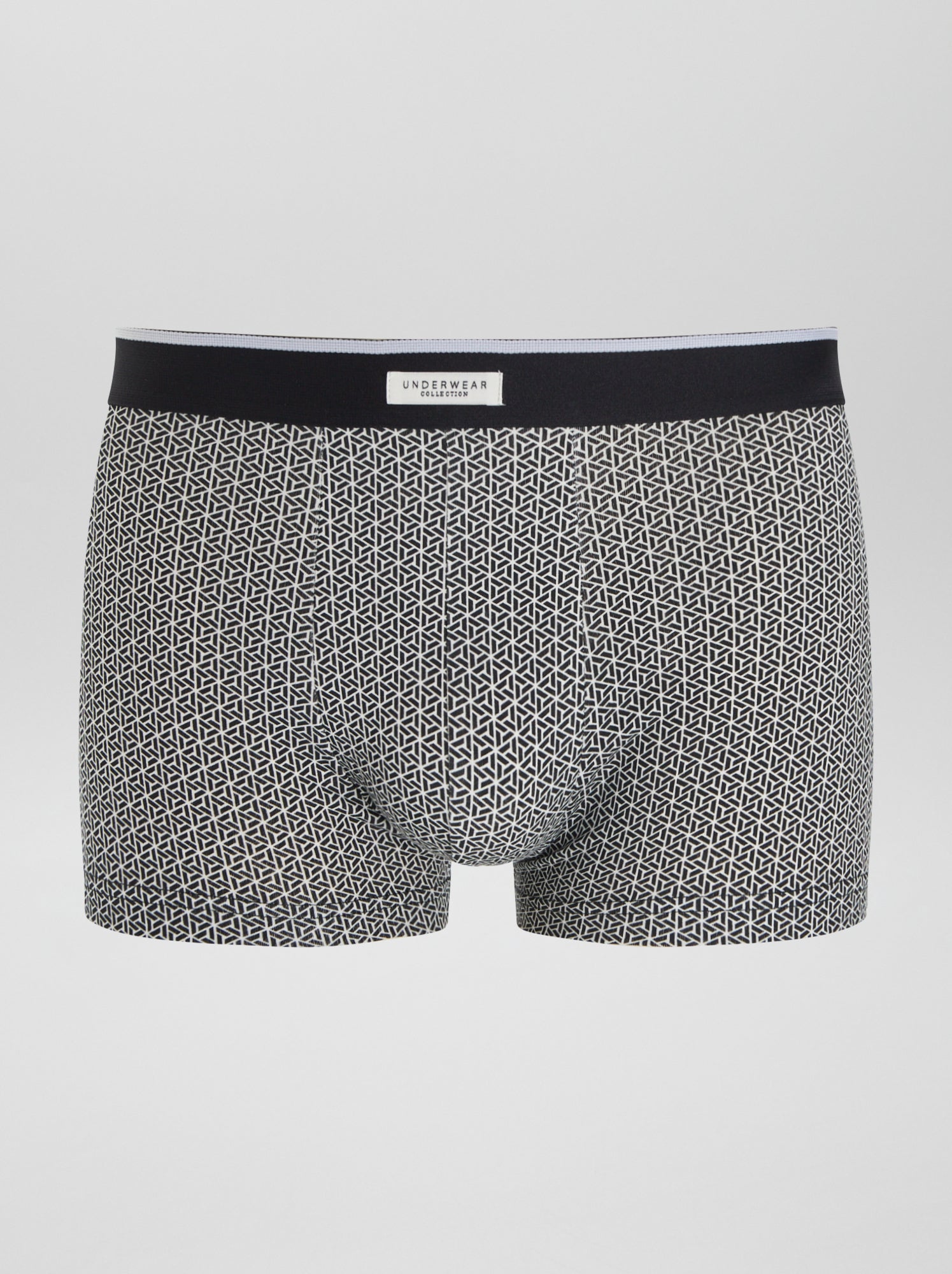Lot 3 boxers stretch - Blanc/noir