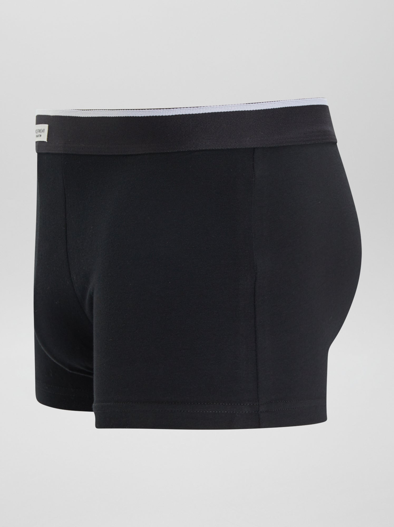 Lot 3 boxers stretch - Blanc/noir