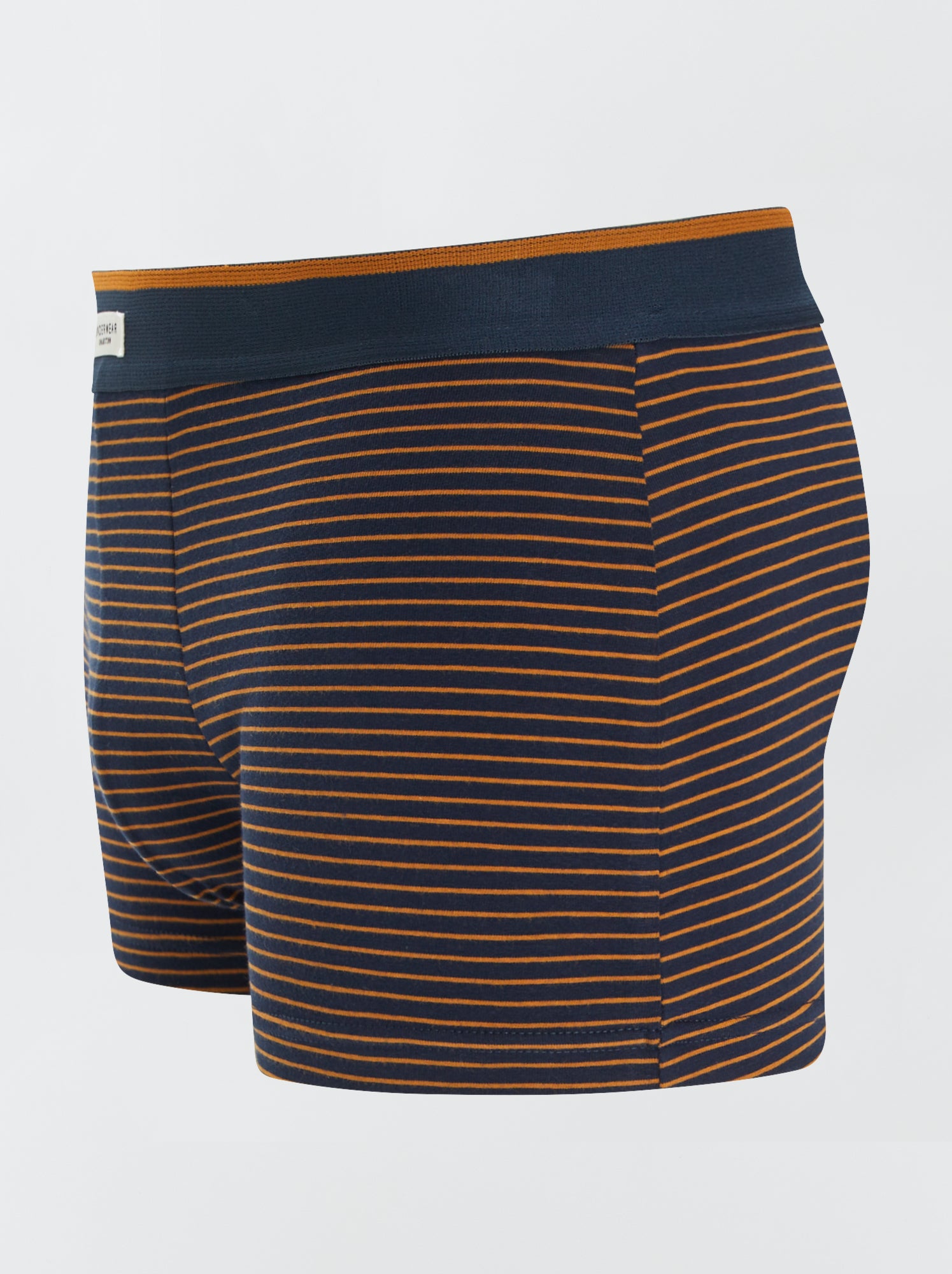 Lot 3 boxers stretch - Moutarde/marine