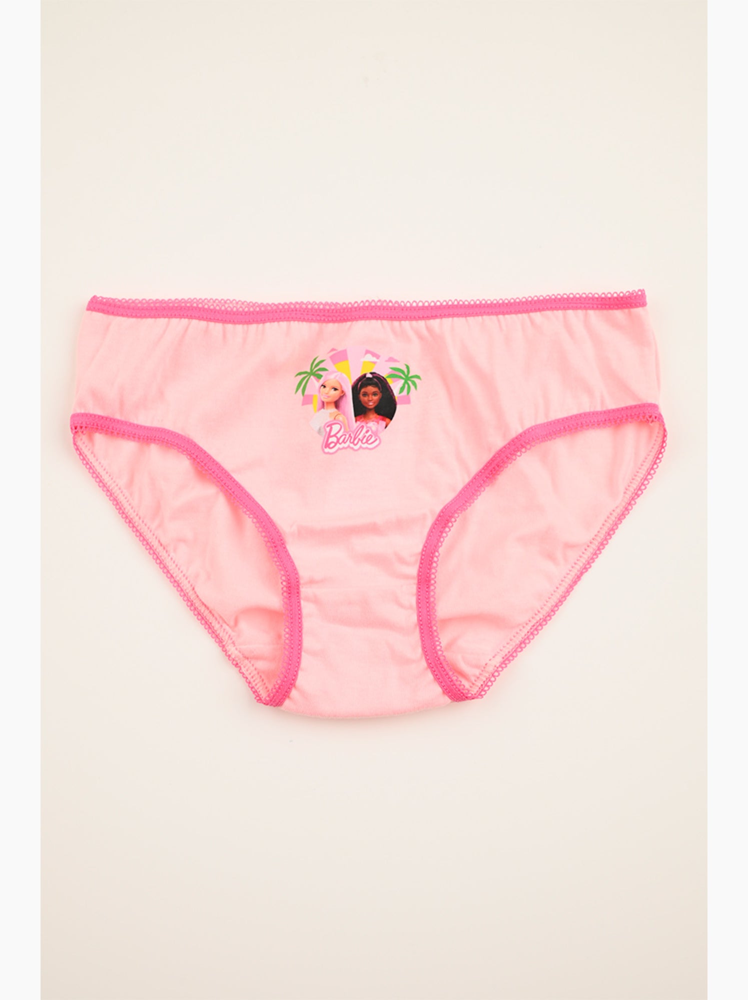 Lot 3 culottes barbie multicolore | licence officielle - Violet/Rose
