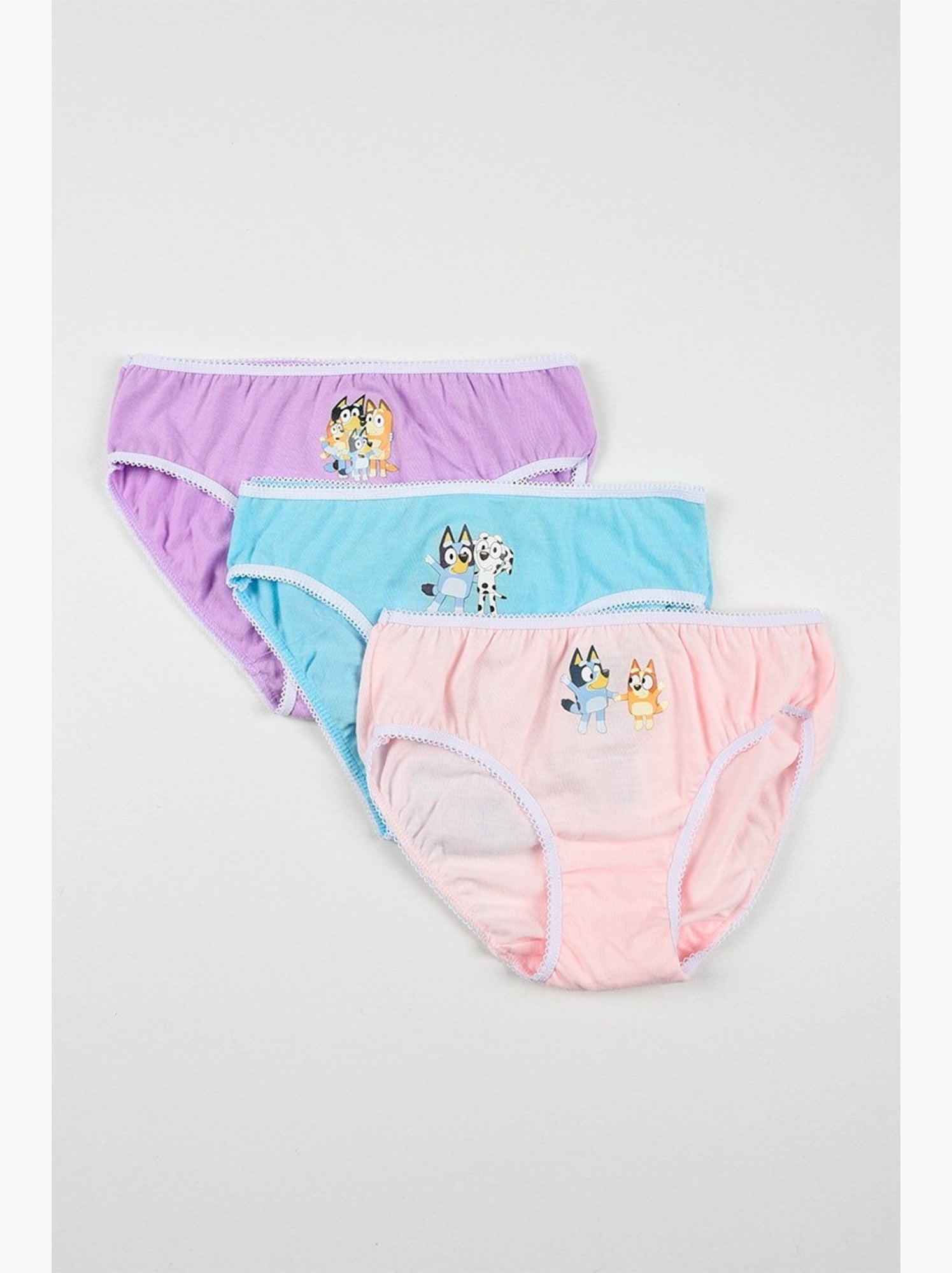 Lot 3 culottes bluey | licence officielle - Multicolore