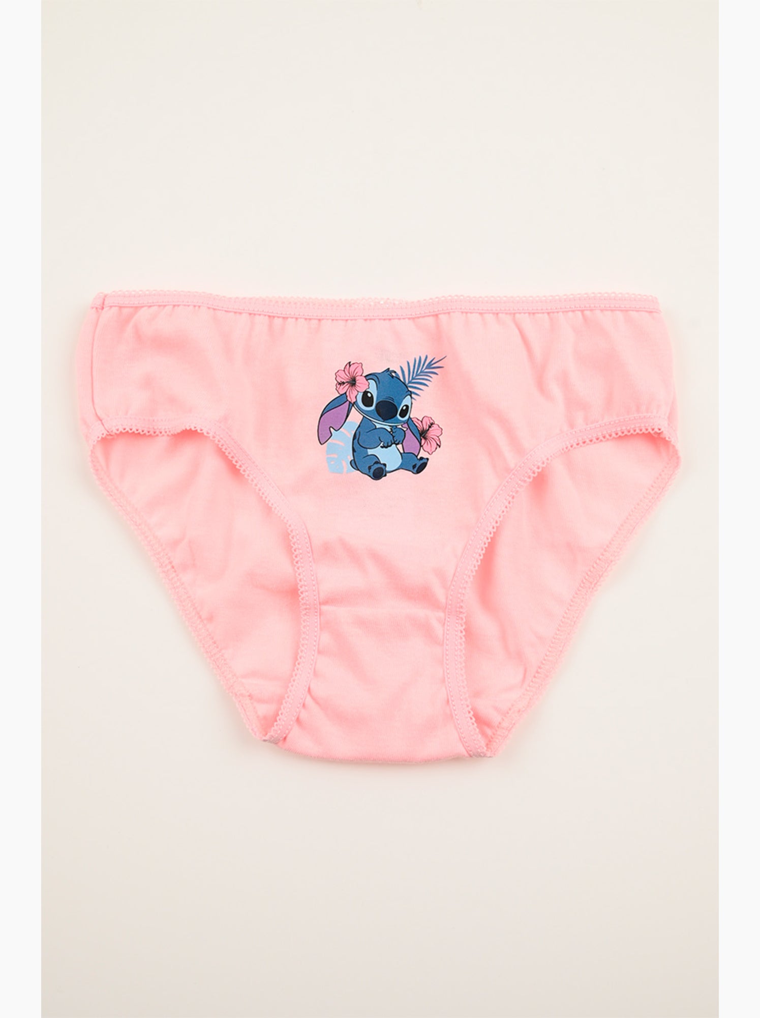 Lot 3 culottes lilo & stitch multicolore | licence officielle - Violet/Rose