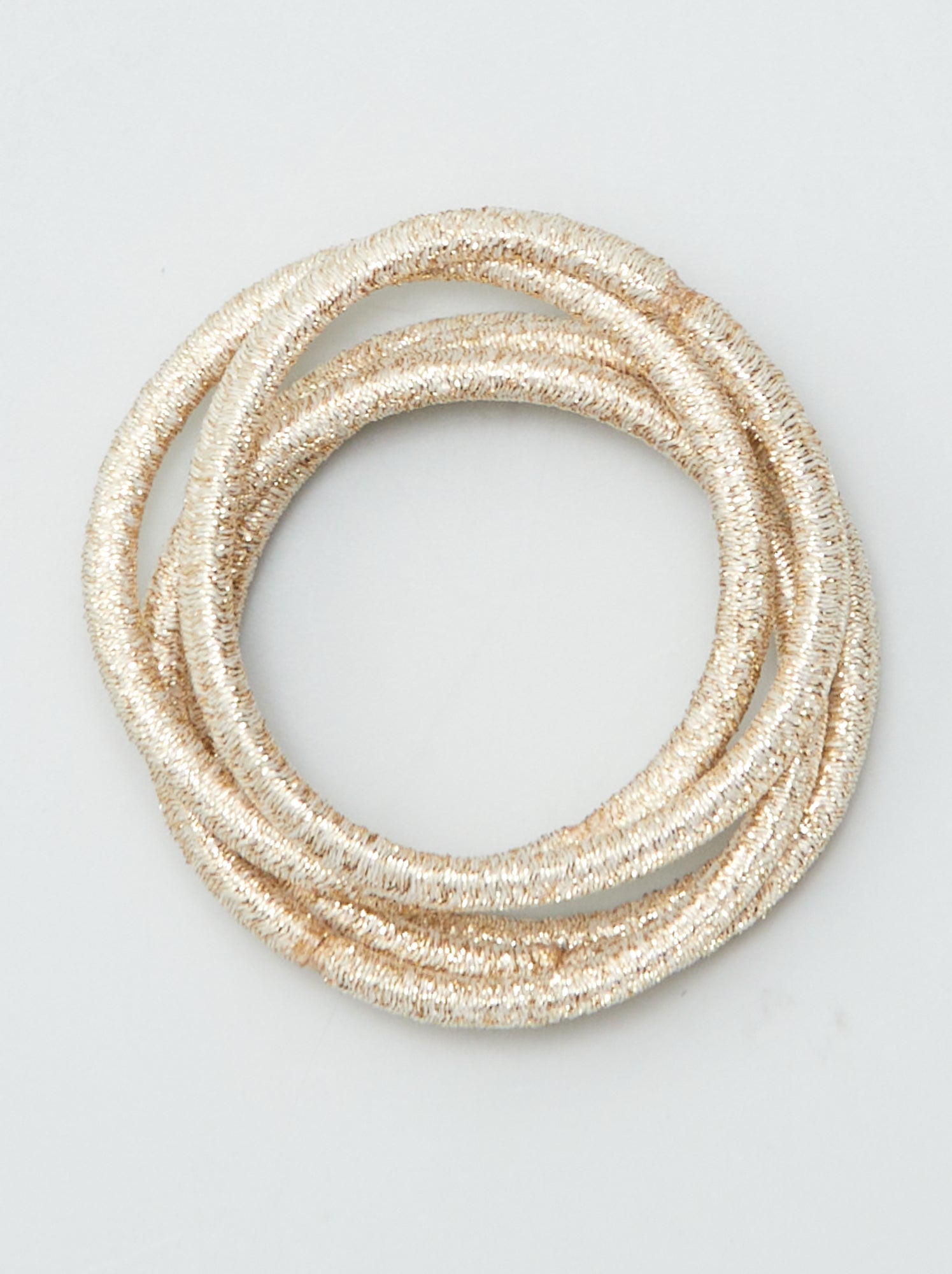 Lot de 15 élastiques - BEIGE