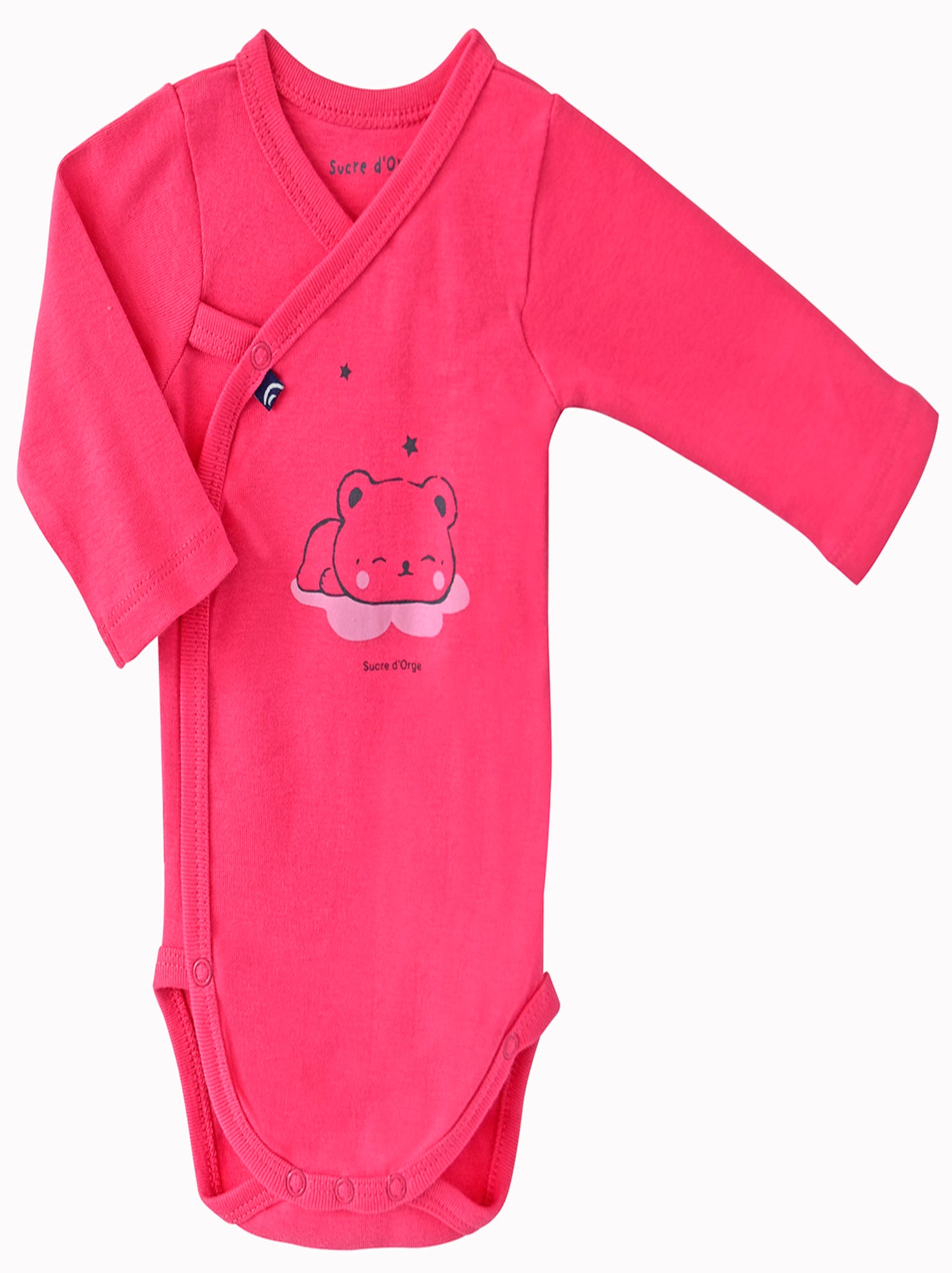 Lot de 2 bodies astrid sucre d'orge - Rose