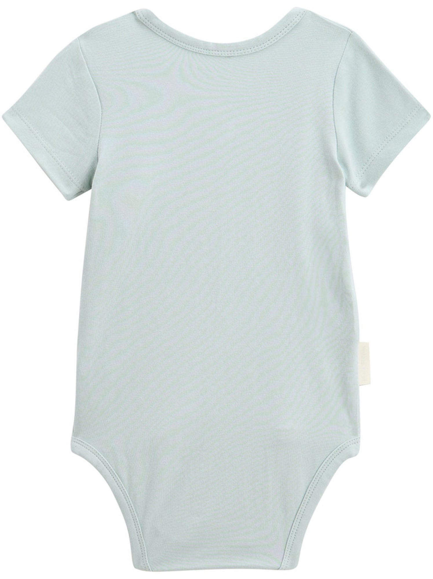 Lot de 2 bodies bébé manches courtes ouverture croisée elio - Bleu