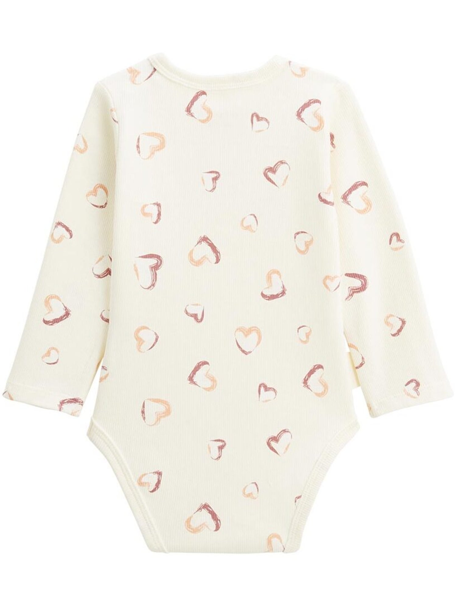 Lot de 2 bodies bébé manches longues matcha - Rose