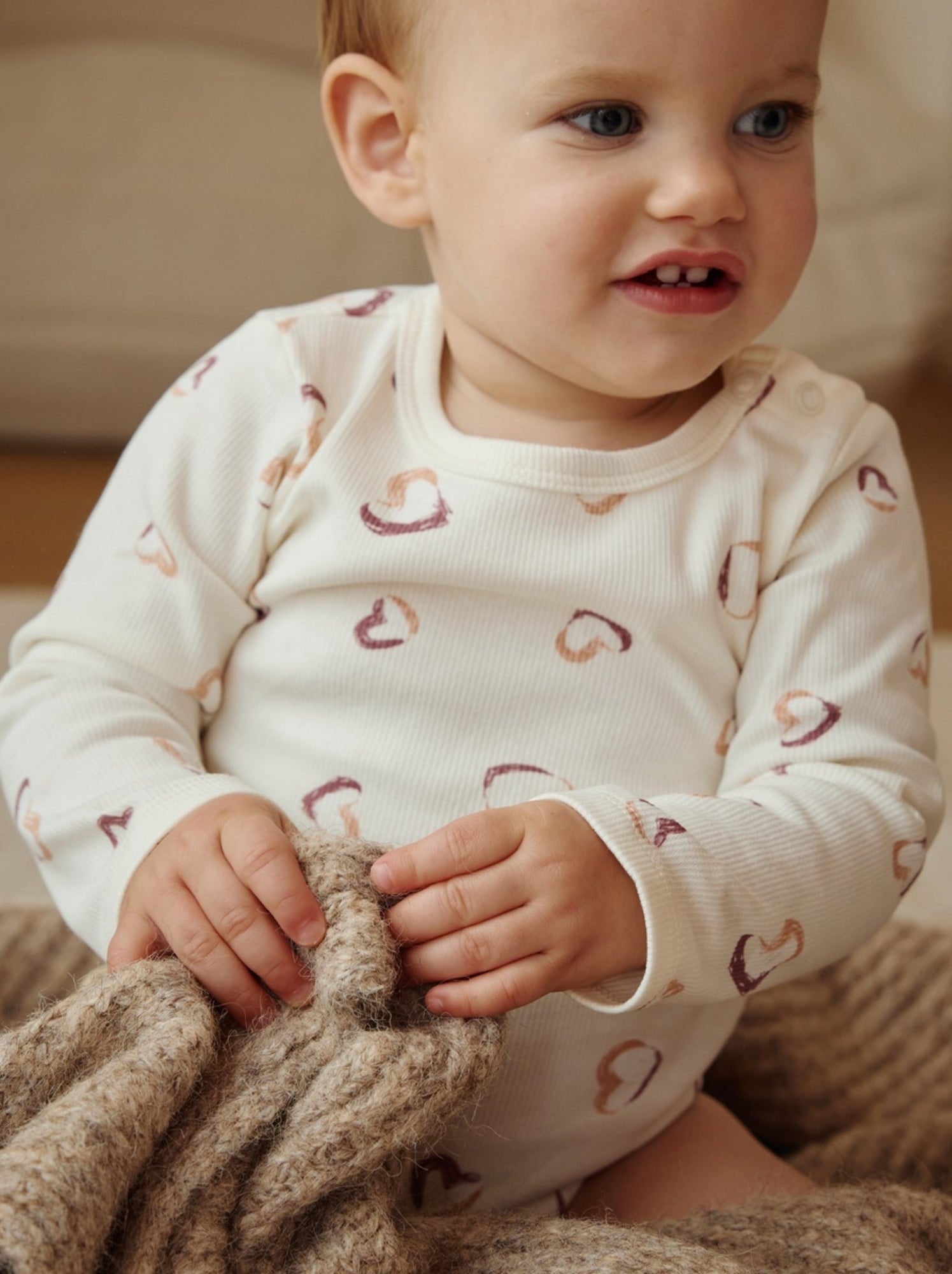 Lot de 2 bodies bébé manches longues matcha - Rose