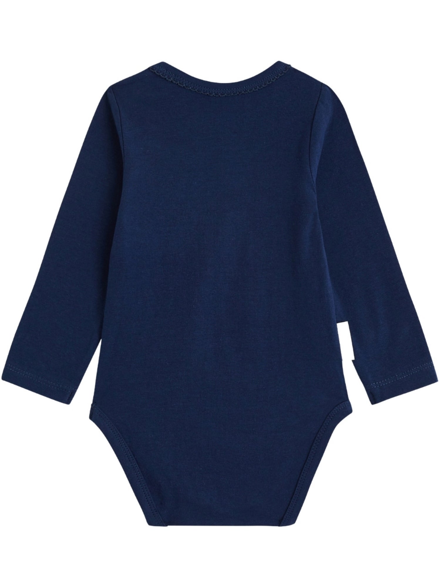 Lot de 2 bodies bébé manches longues ollie - Bleu
