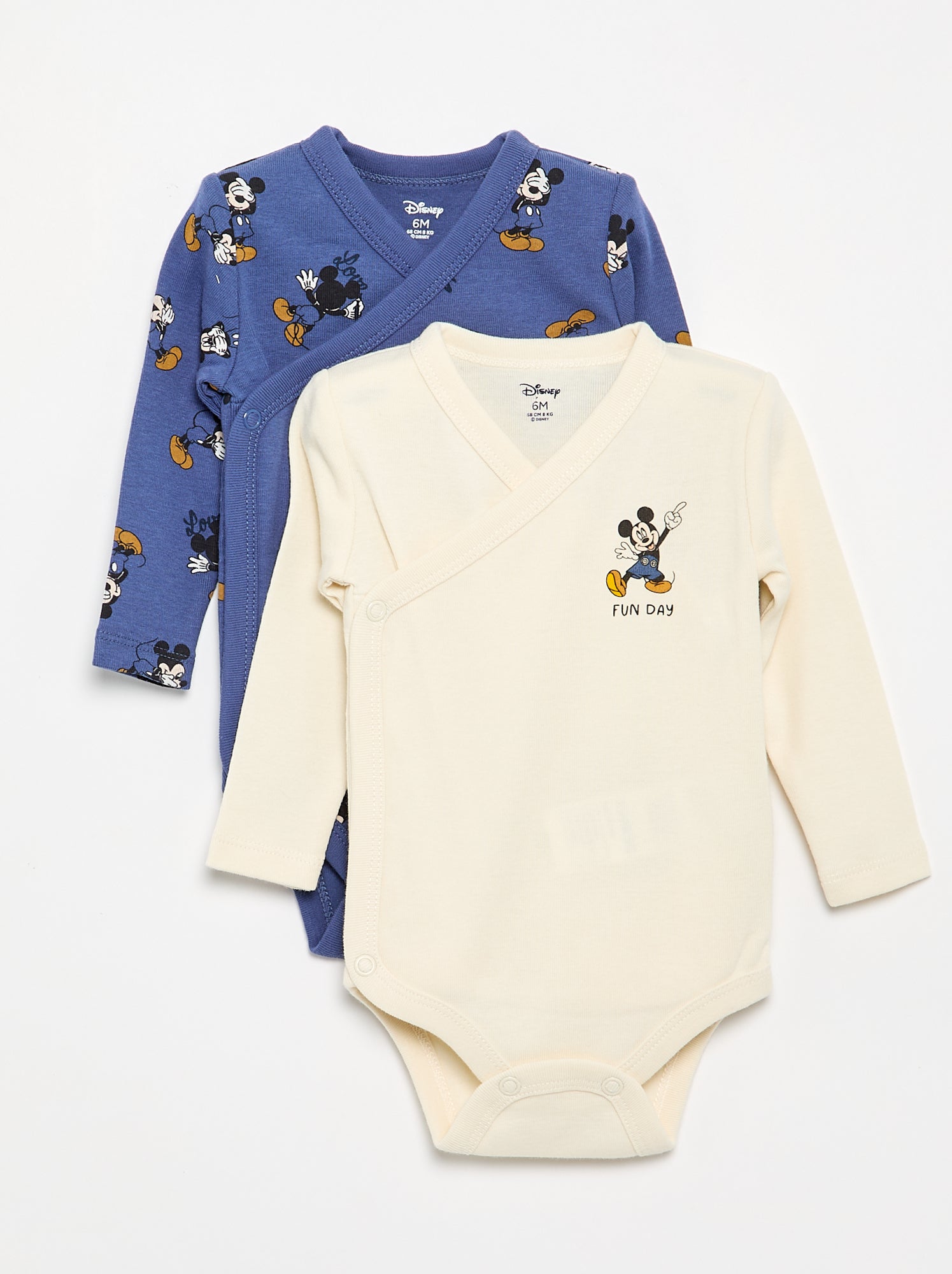 Lot de 2 bodies 'Disney' - Blanc