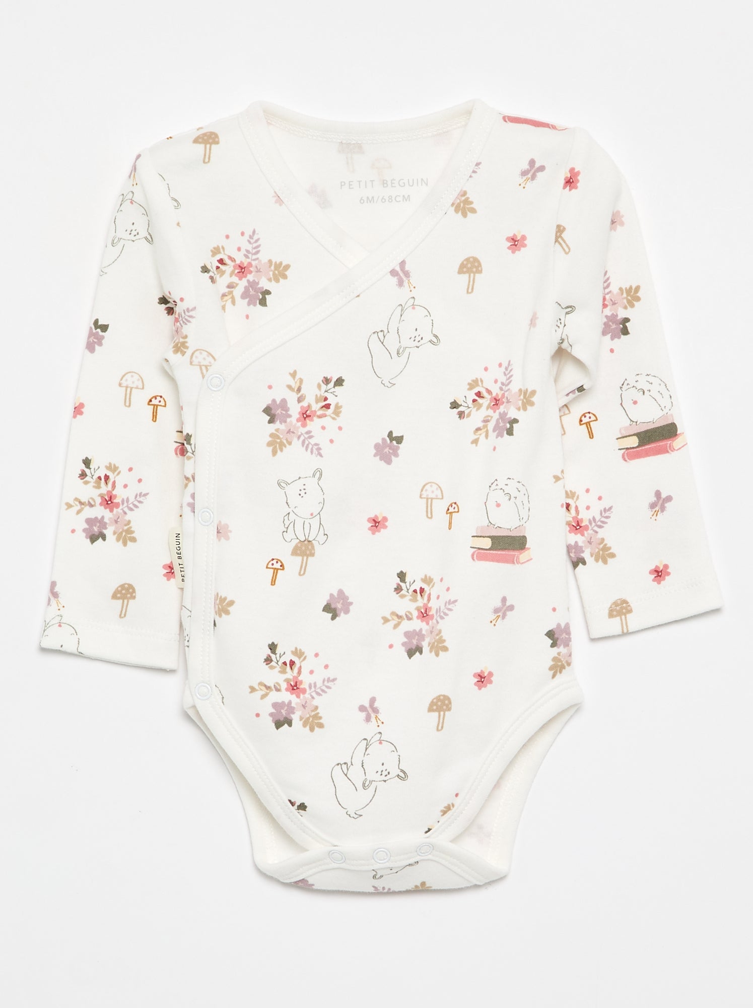 Lot de 2 bodies 'Petit Béguin' - Blanc