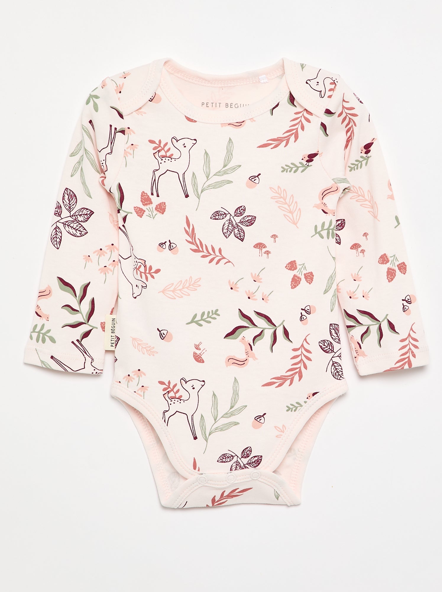 Lot de 2 bodies 'Petit Béguin' - Rose