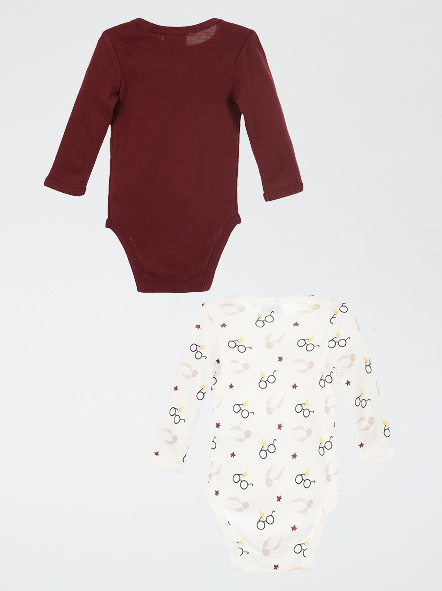 Lot de 2 bodys 'Harry Potter' - Marron