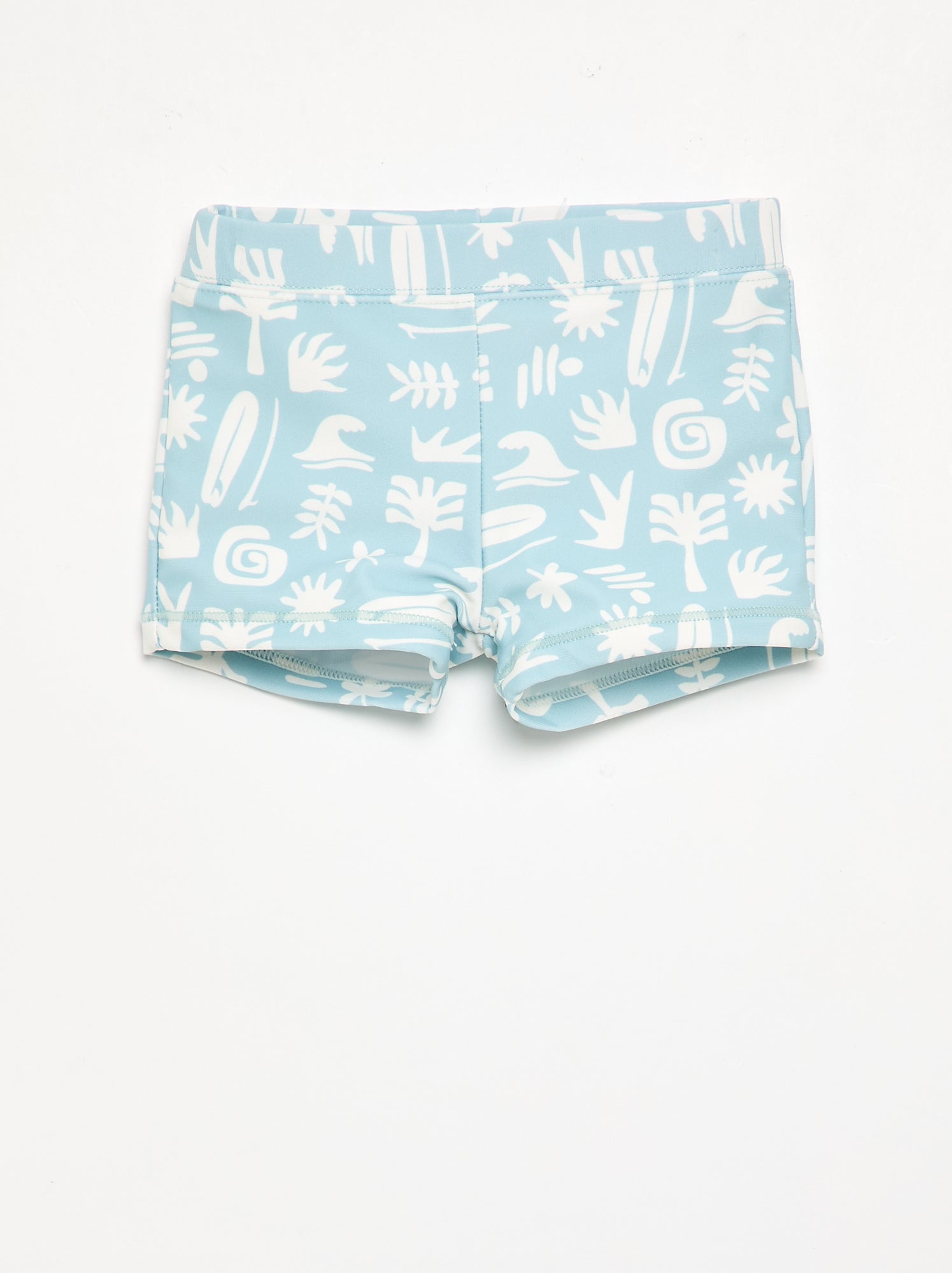 Lot de 2 boxers de bain - Blanc
