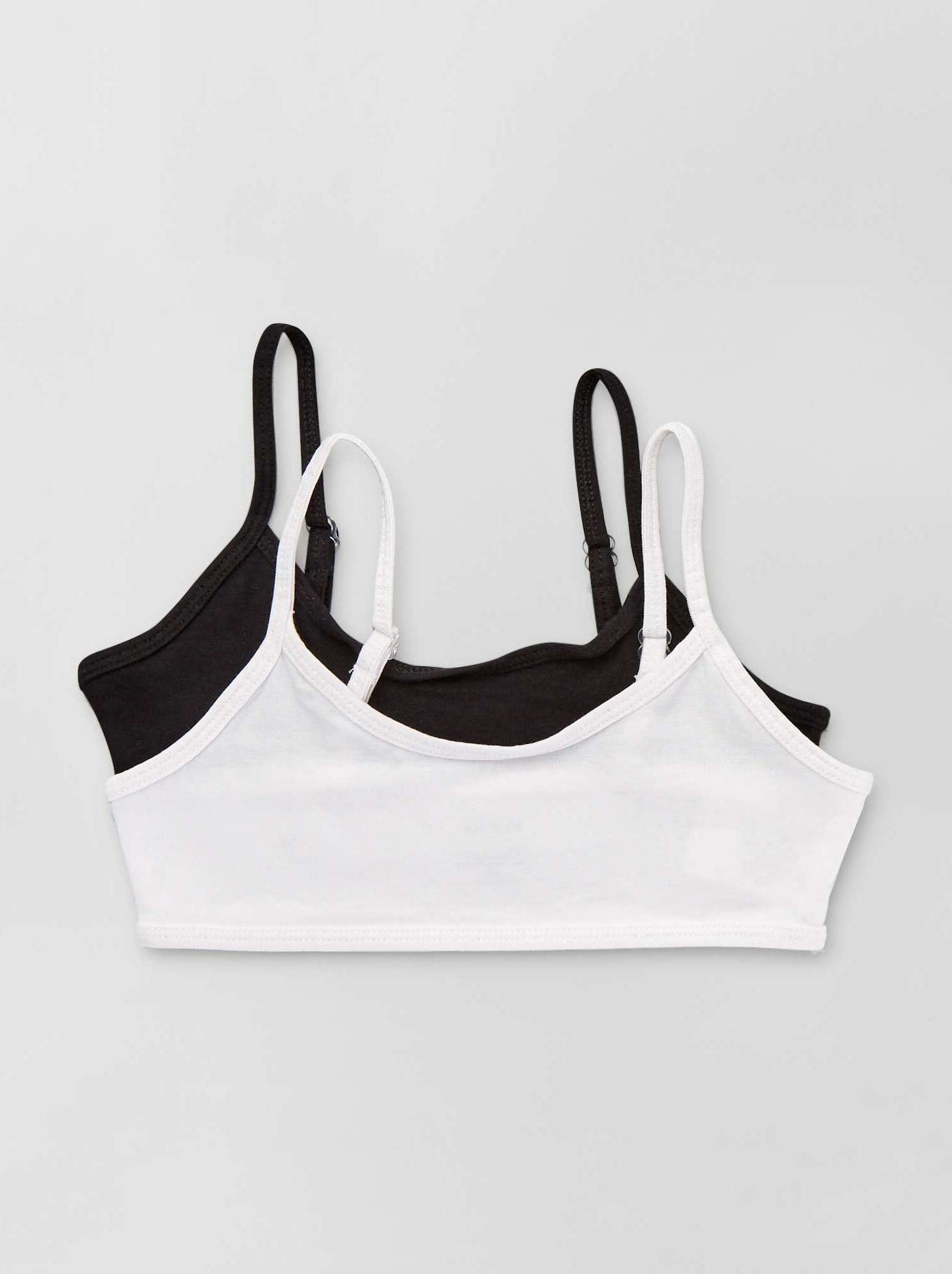 Lot de 2 brassières - Noir