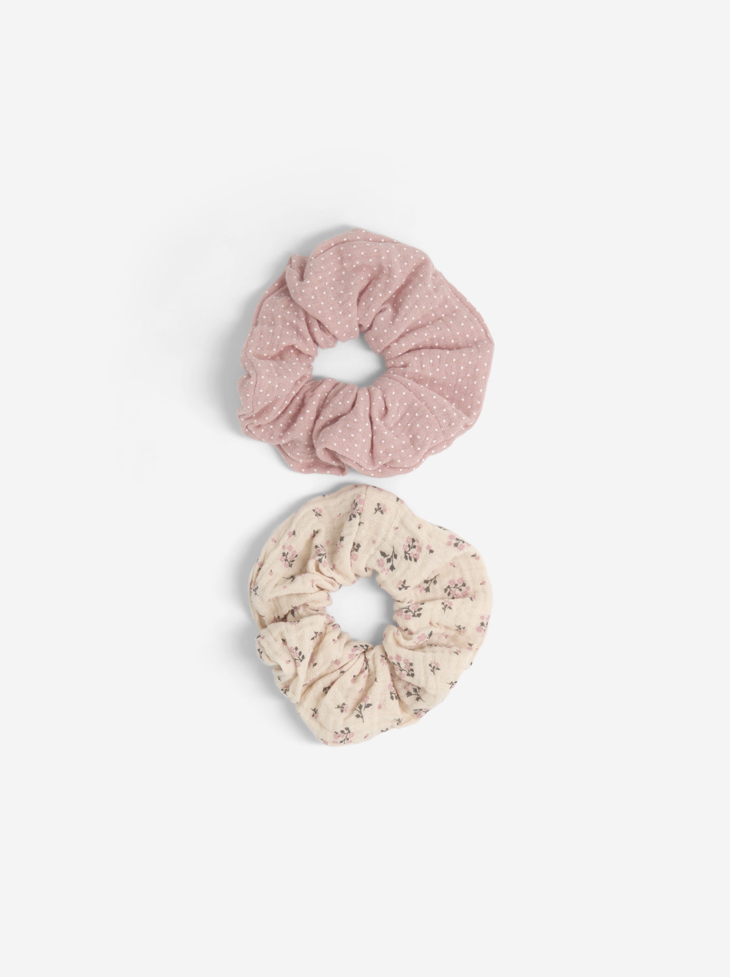 Lot de 2 chouhous imprimés - Rose