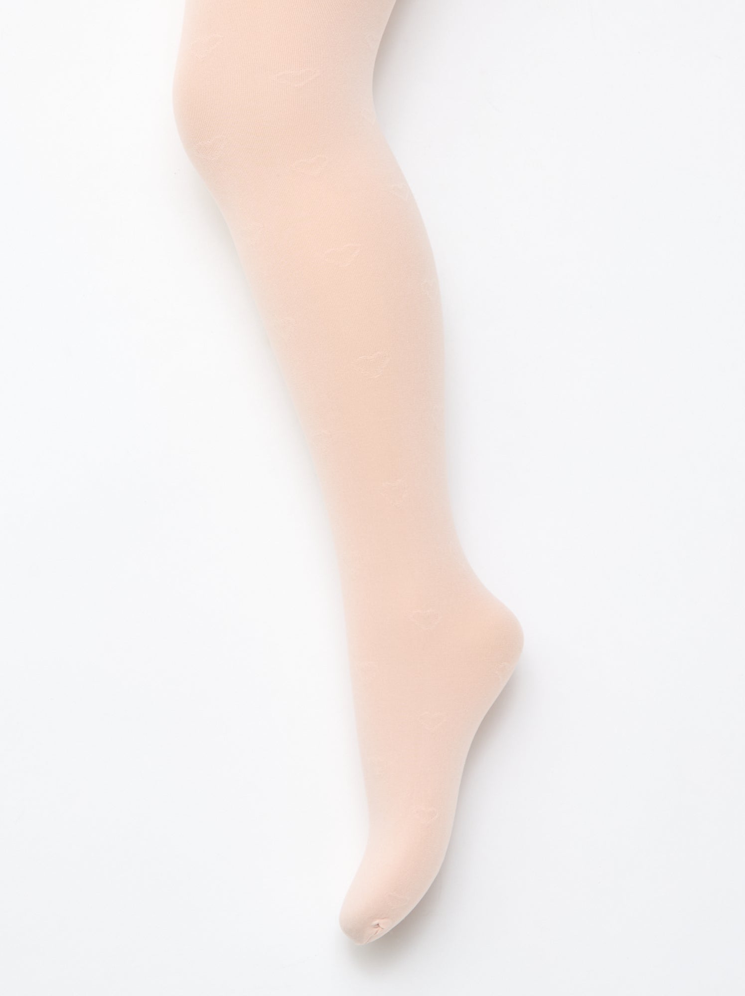 Lot de 2 collants légers imprimés - Rose