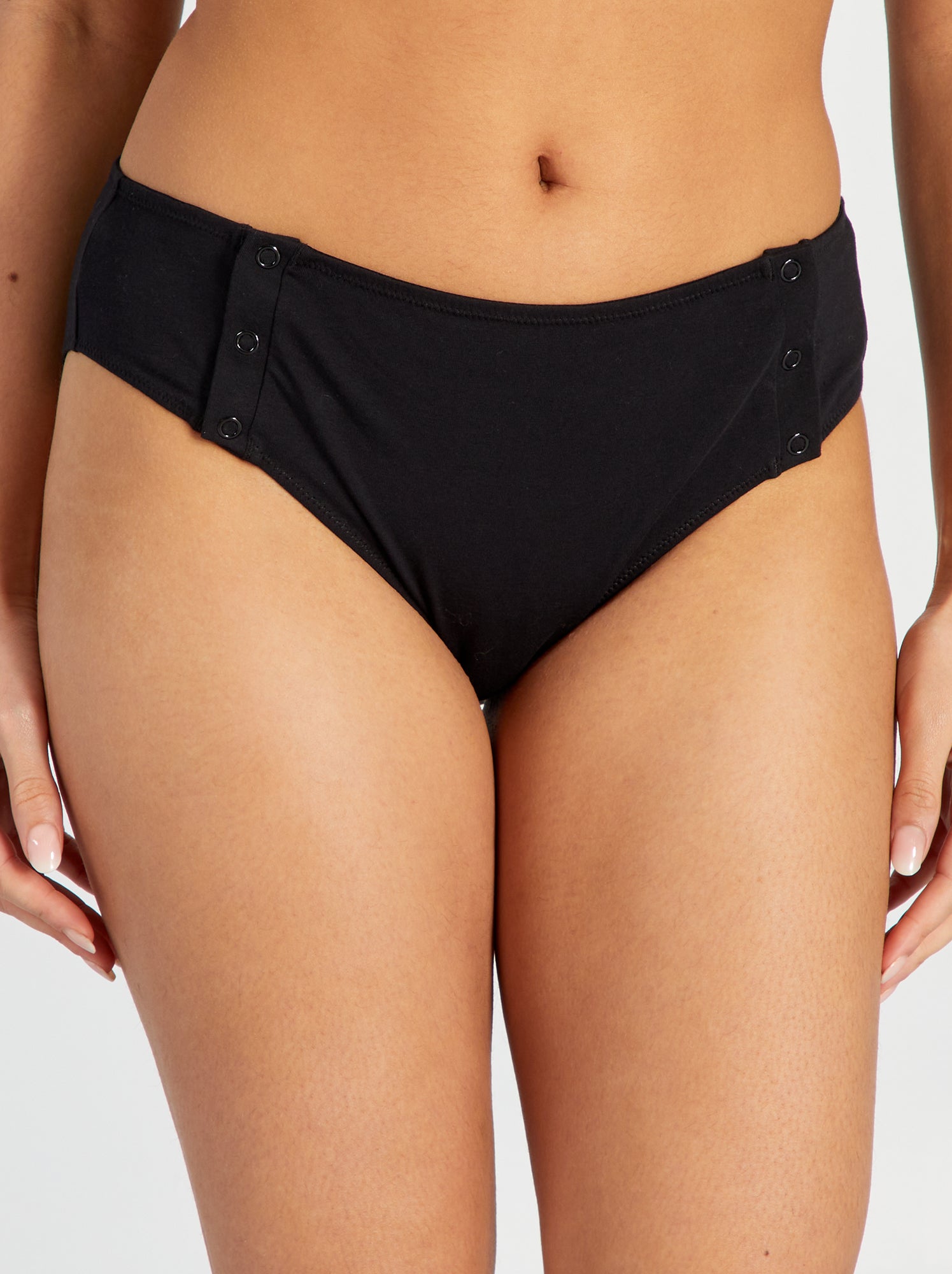 Lot de 2 culottes en jersey - collection facile à enfiler - Noir