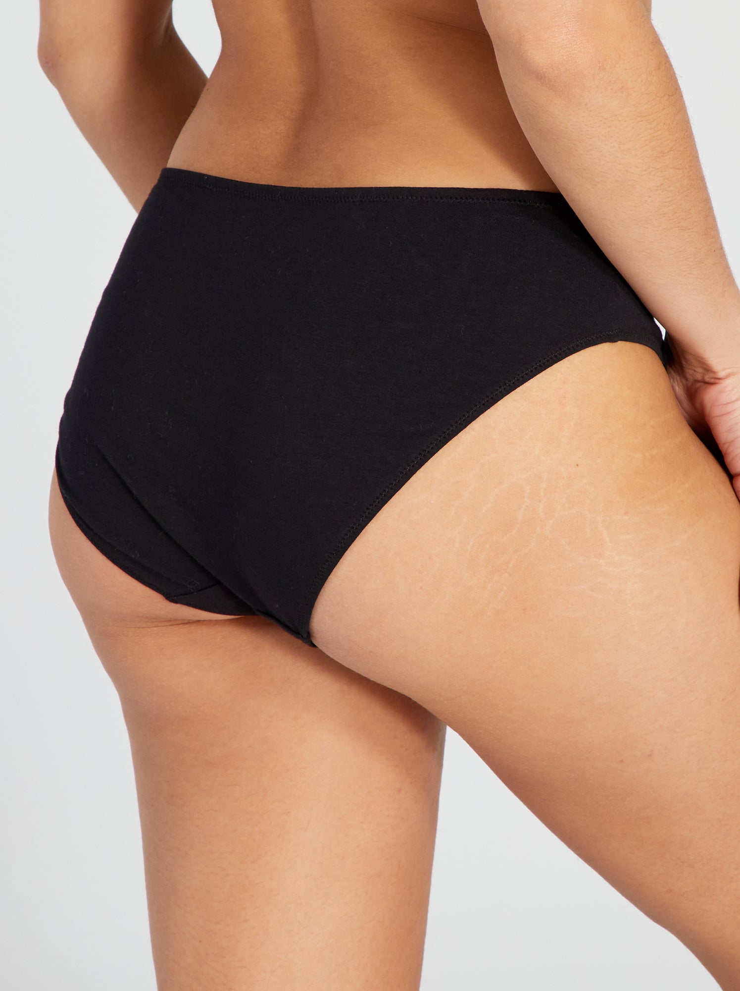 Lot de 2 culottes en jersey - collection facile à enfiler - Noir