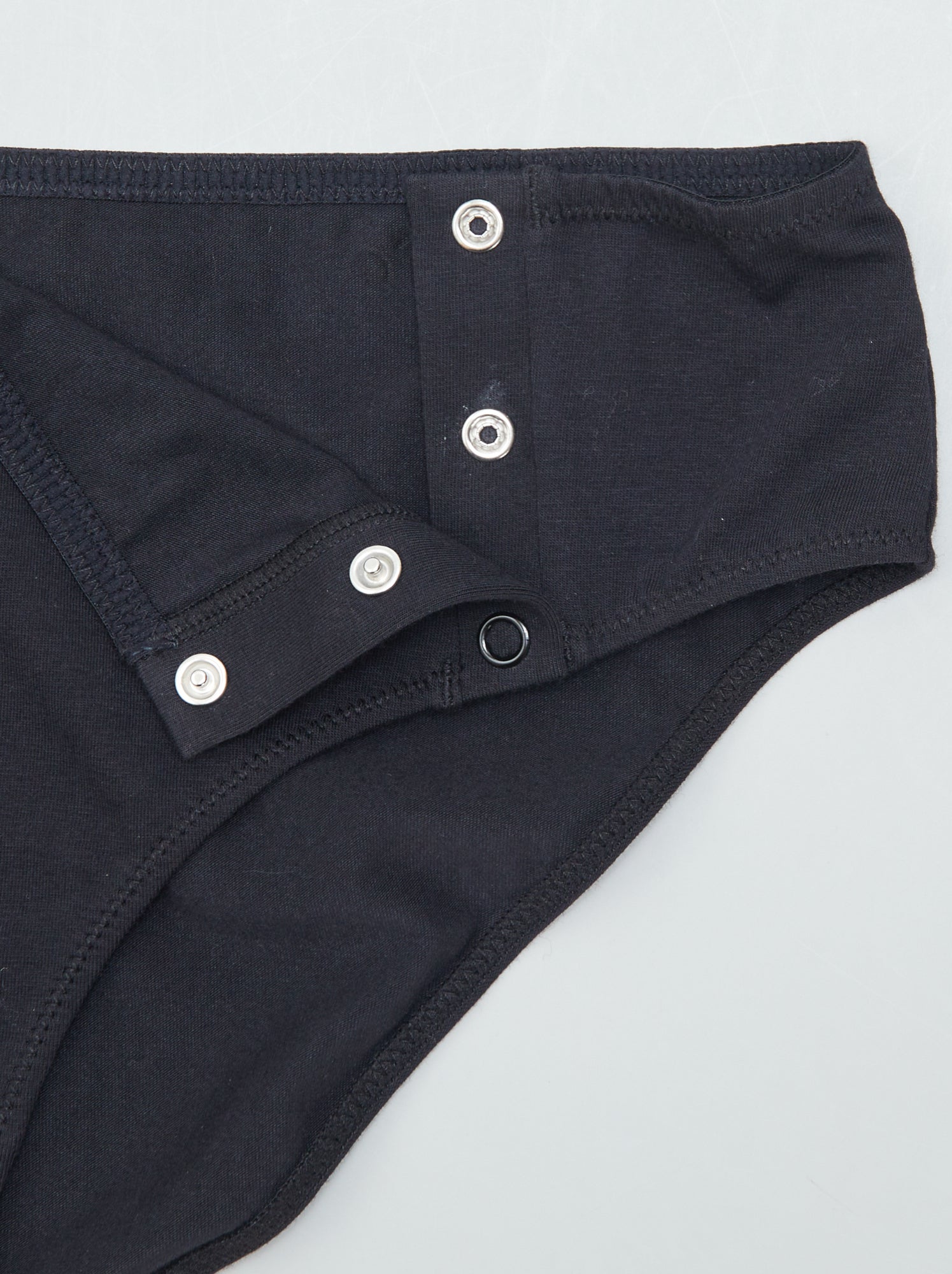 Lot de 2 culottes en jersey - collection facile à enfiler - Noir
