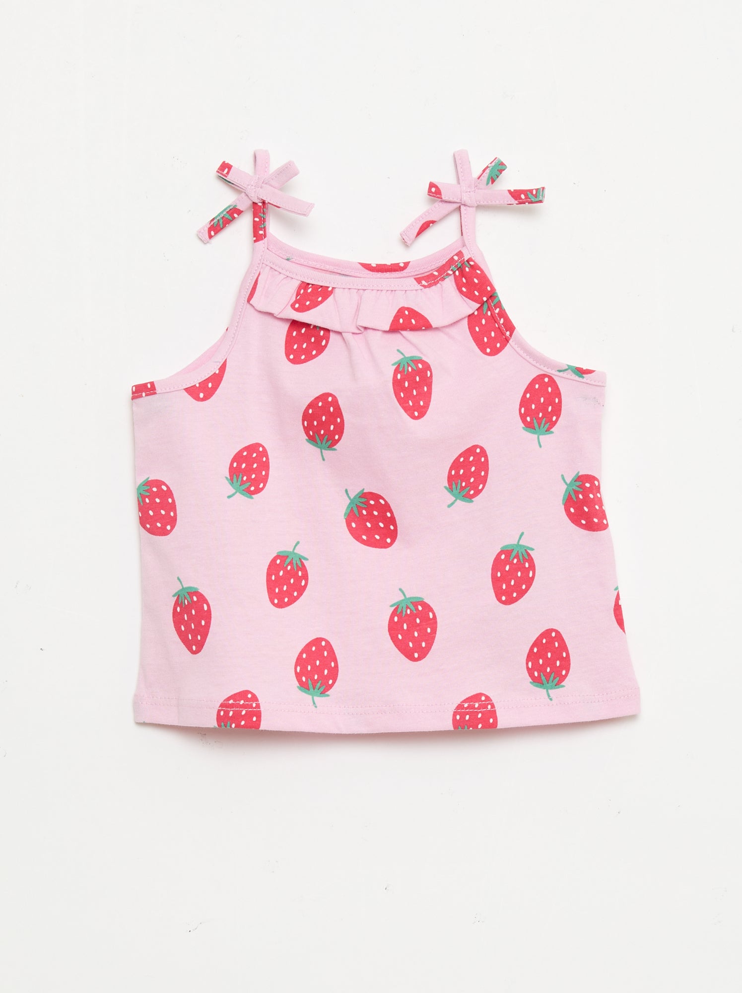 Lot de 2 débardeurs à bretelles - Rose