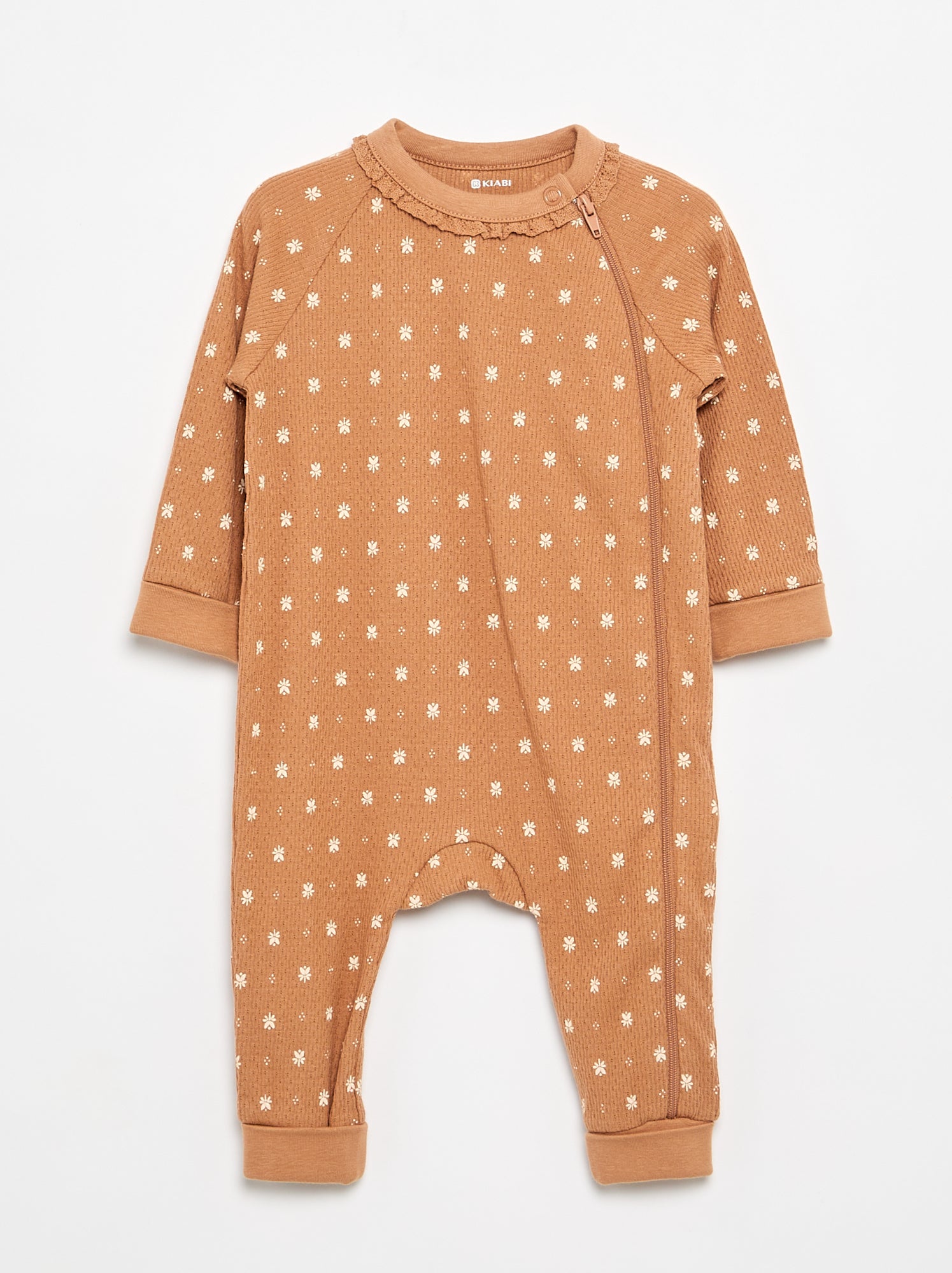 Lot de 2 dors-bien en maille pointelle épaisse - Beige (FWX71_1)