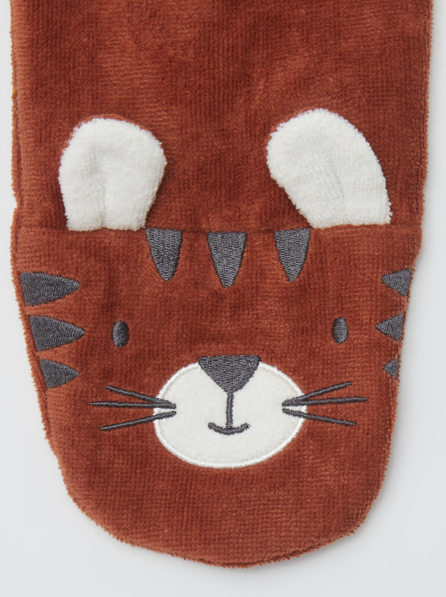 Lot de 2 gants de toilette enfant - Kiabi Home - Marron