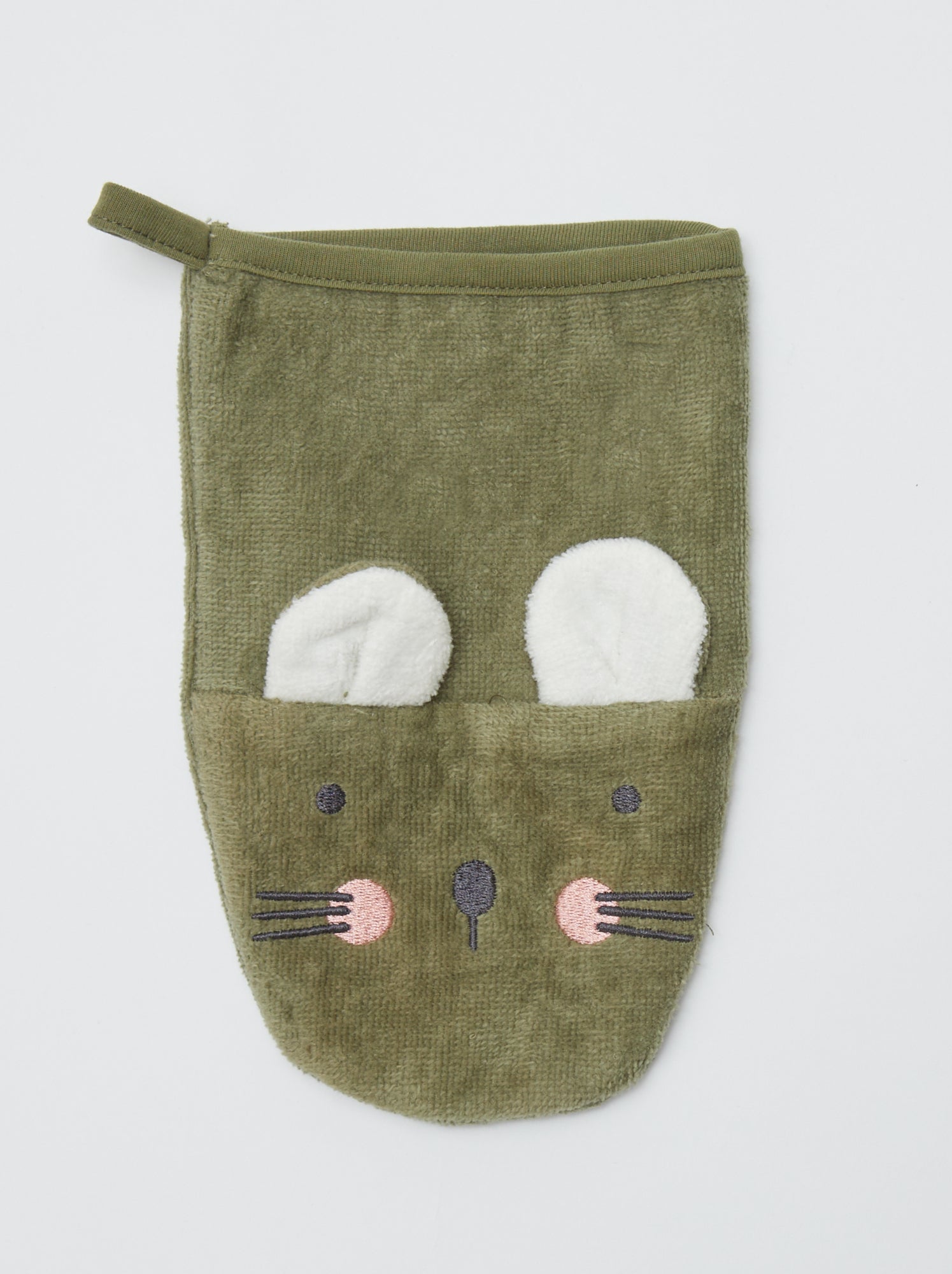 Lot de 2 gants de toilette enfant - Kiabi Home - Violet