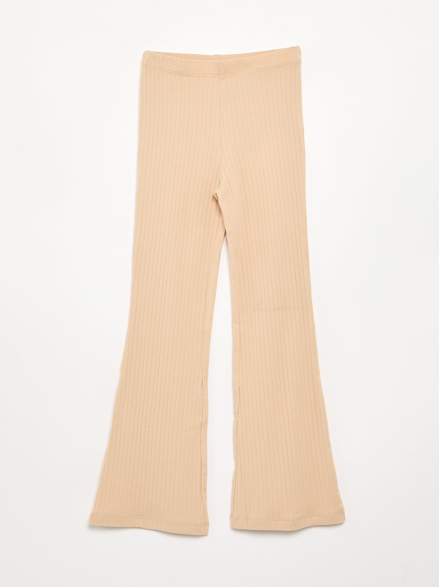 Lot de 2 leggings - 1 uni + 1 imprimé - Marron