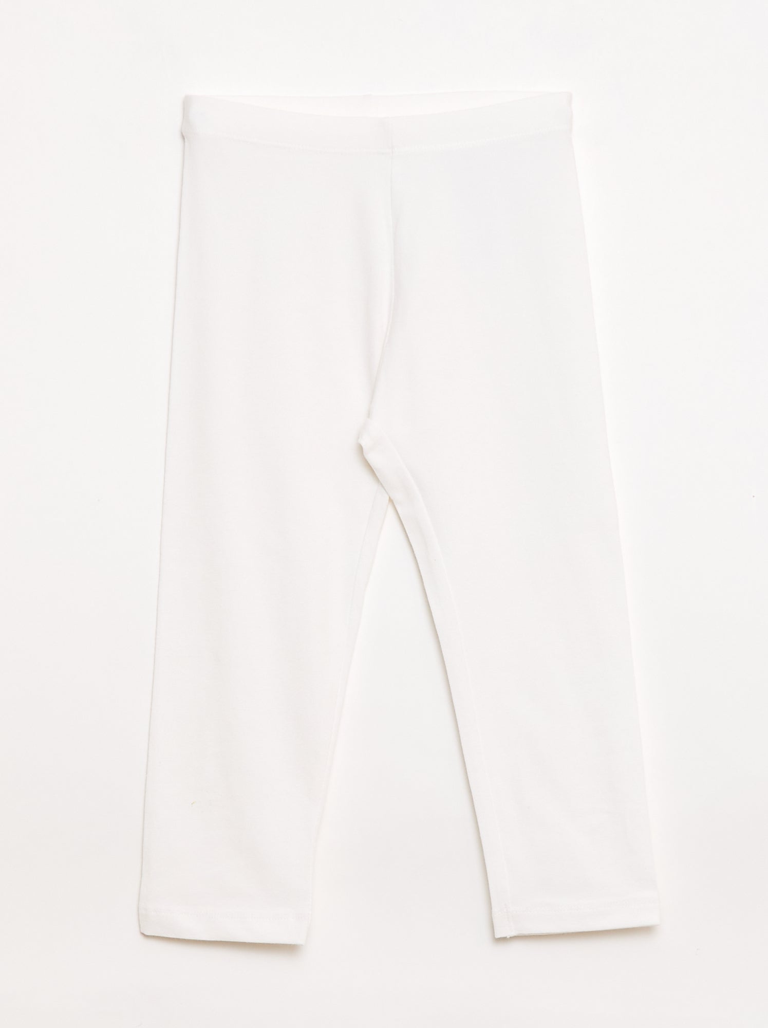 Lot de 2 leggings court - Blanc