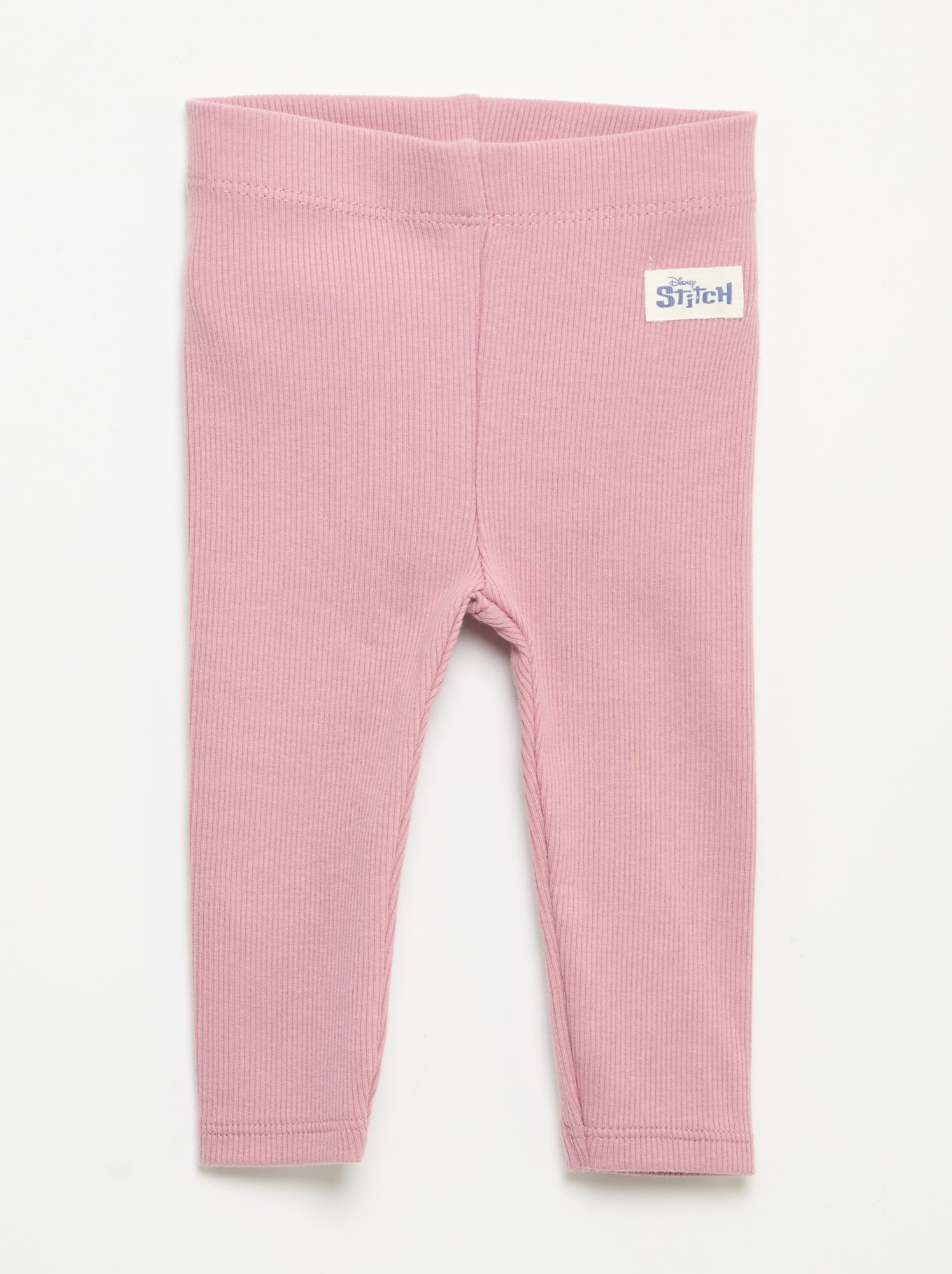 Lot de 2 leggings 'Disney' en maille côtelée - Beige (GES66_1)